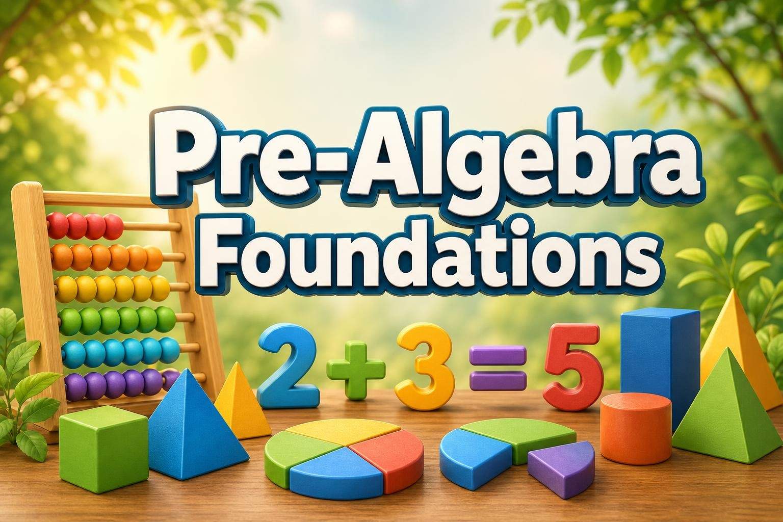 Math Without Pressure 2: Pre‑Algebra Foundations