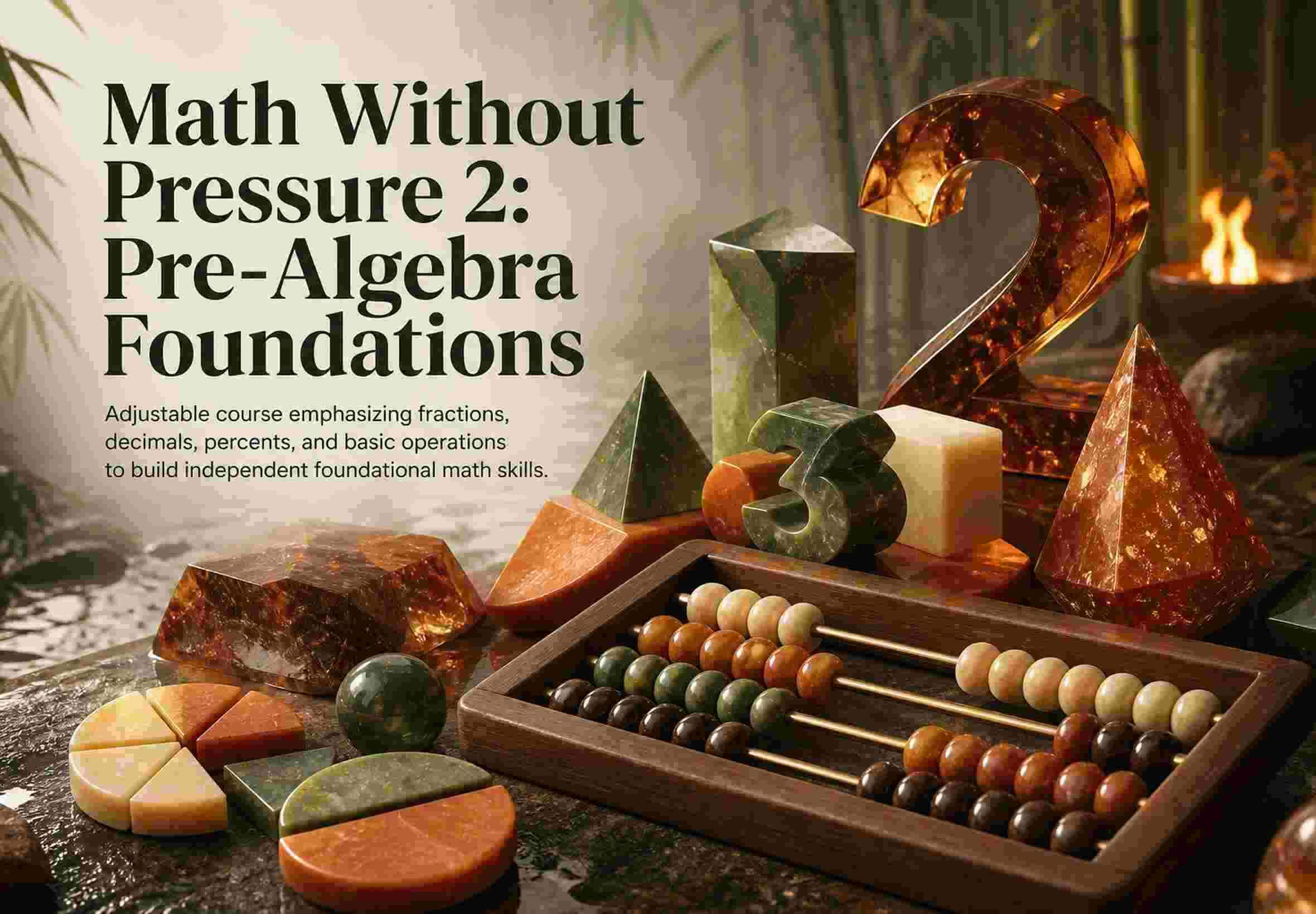 Math Without Pressure 2: Pre‑Algebra Foundations