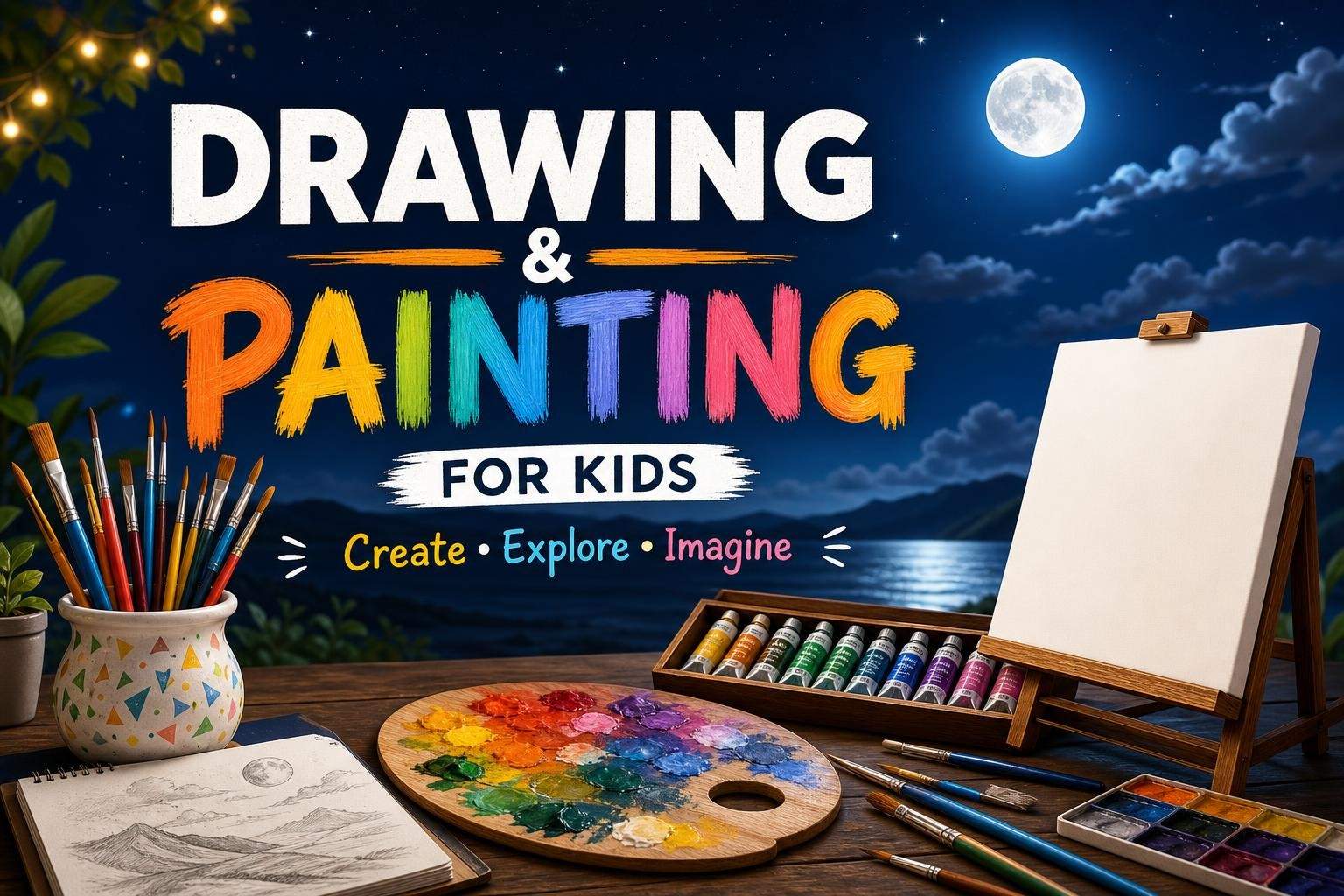 Drawing & Painting for Children: Line, Color, and Composition