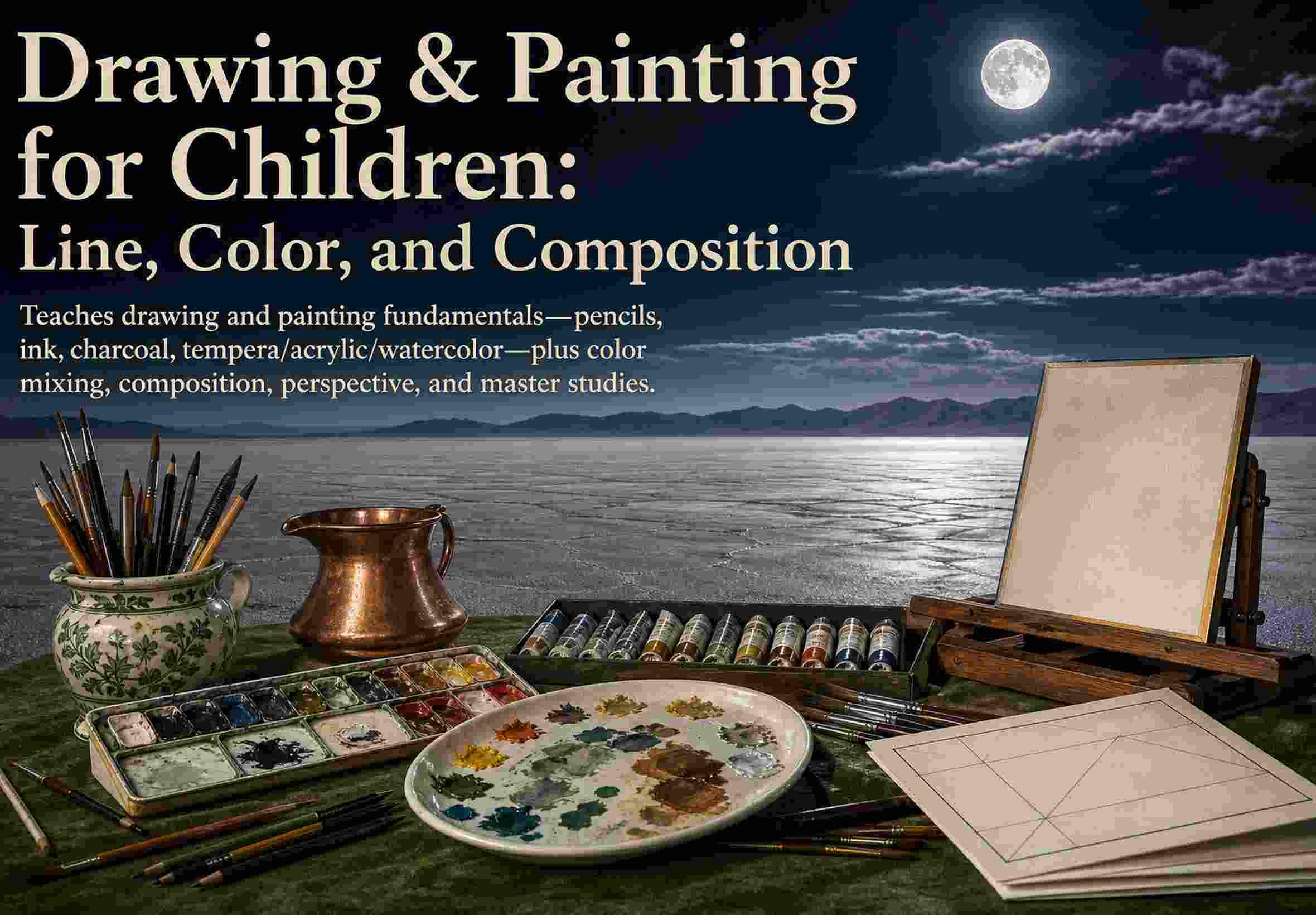 Drawing & Painting for Children: Line, Color, and Composition