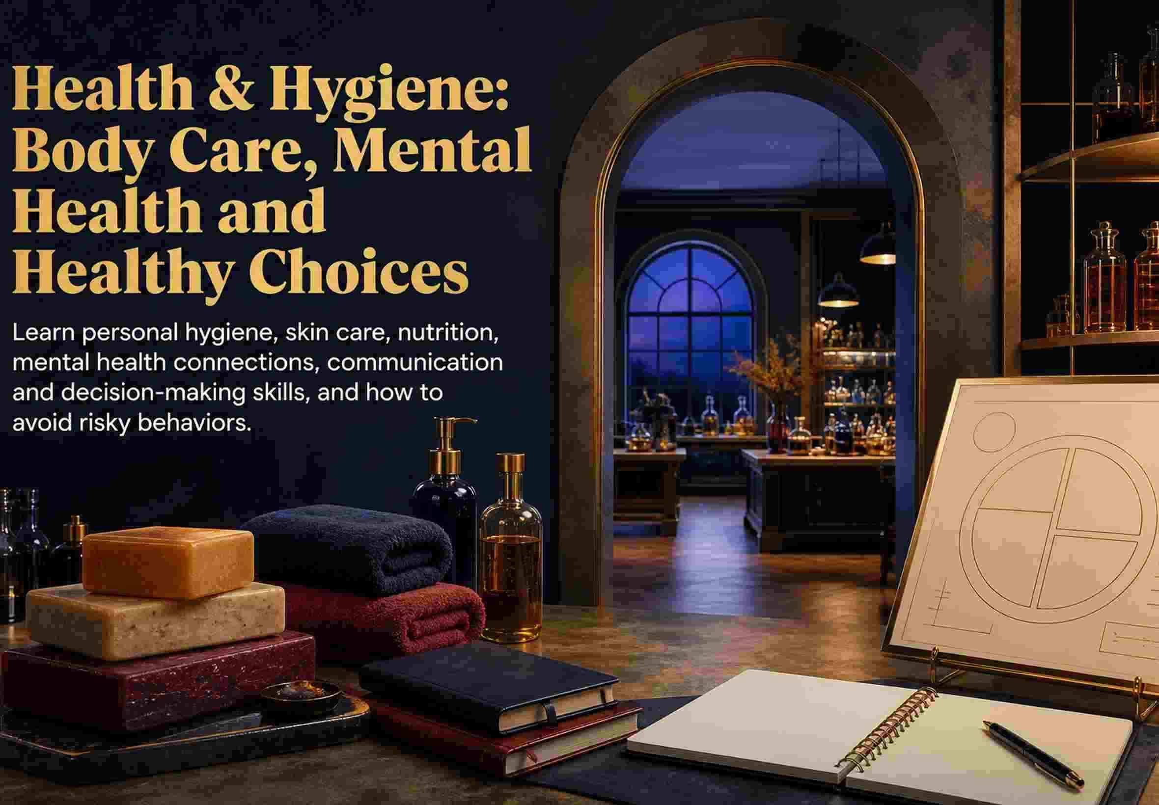 Health & Hygiene: Body Care, Mental Health and Healthy Choices