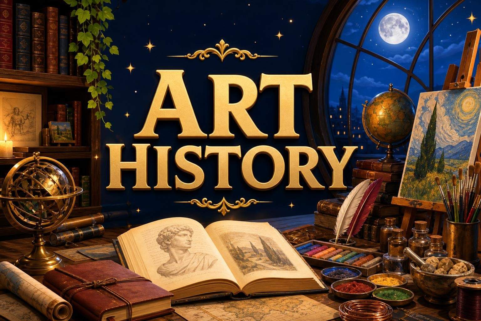 Art History 1 — Project-Based Studies (Cezanne, Seurat, Van Gogh)
