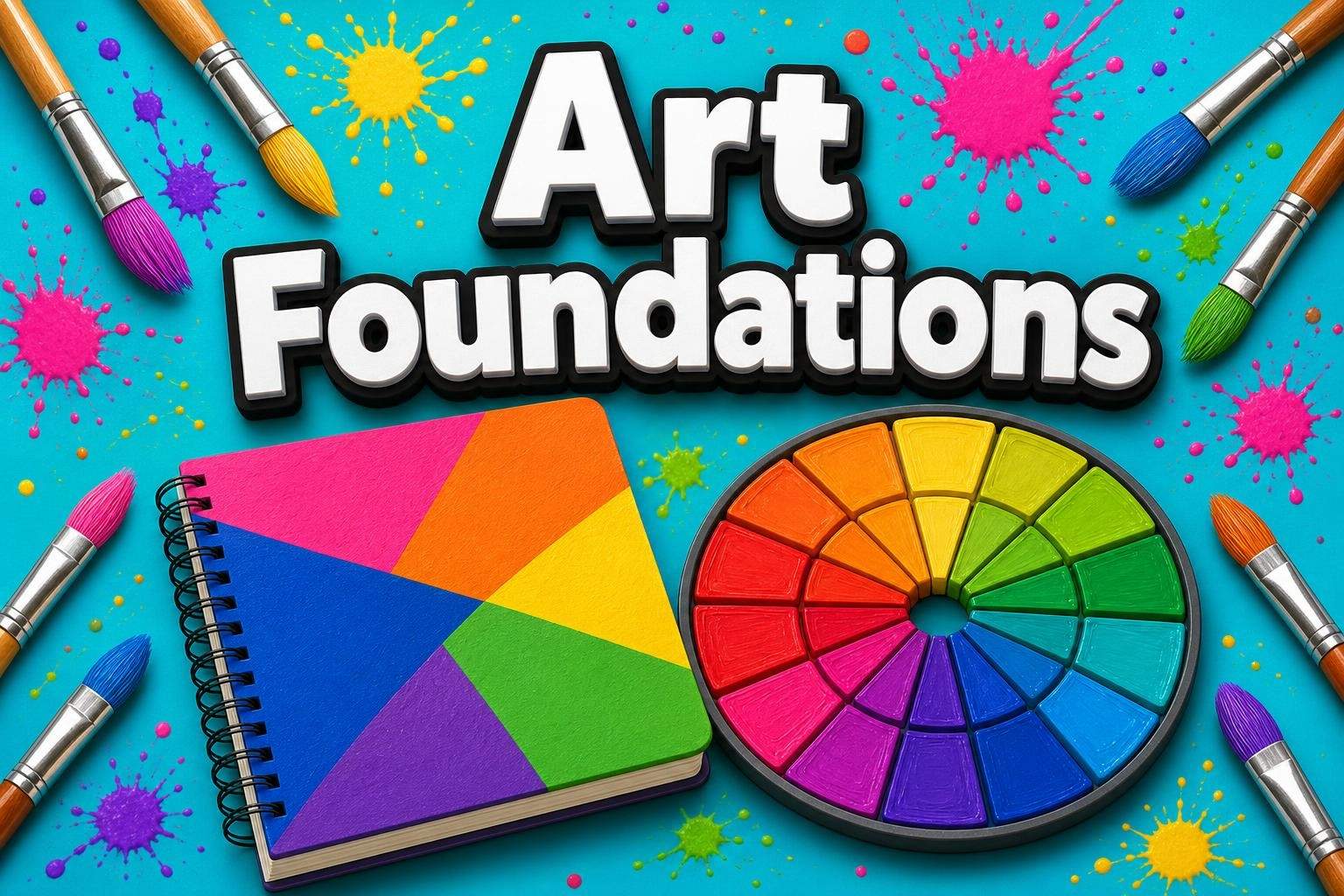 Art Foundations: Drawing, Color Theory and Bookmaking
