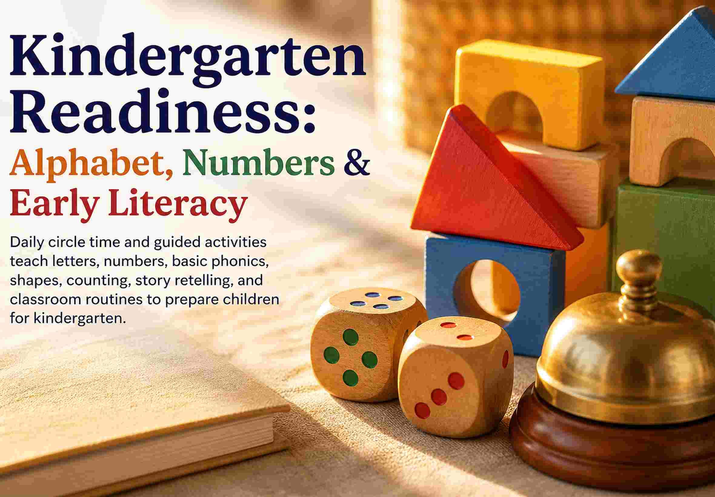 Kindergarten Readiness: Alphabet, Numbers & Early Literacy