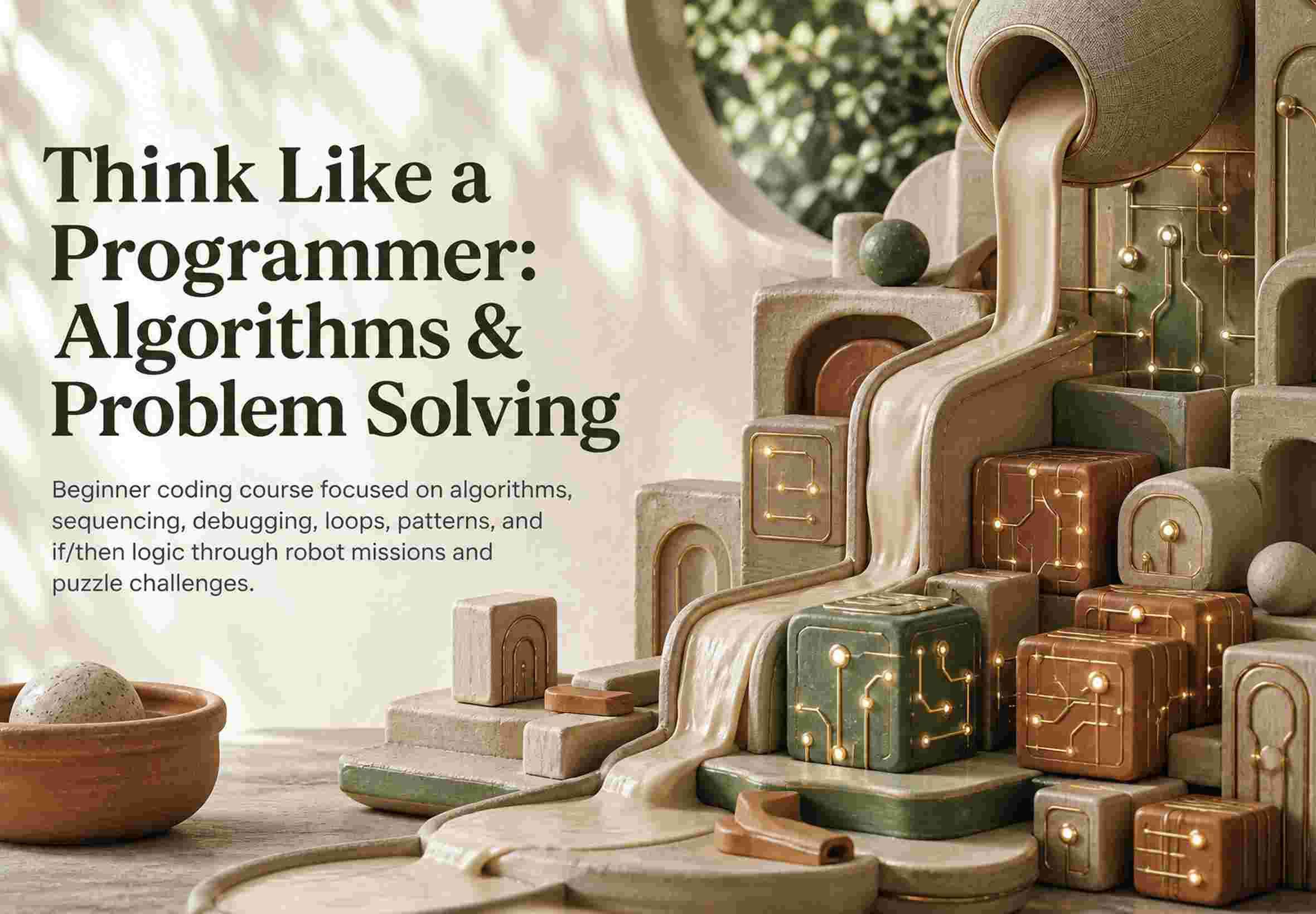 Think Like a Programmer: Algorithms & Problem Solving