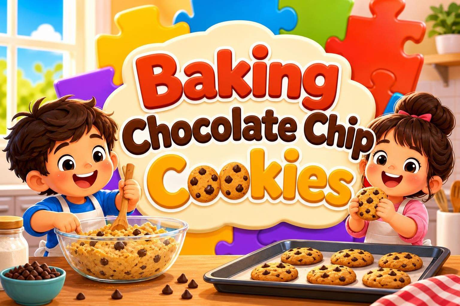 Baking Chocolate Chip Cookies: Parent-Child Hands-On Class