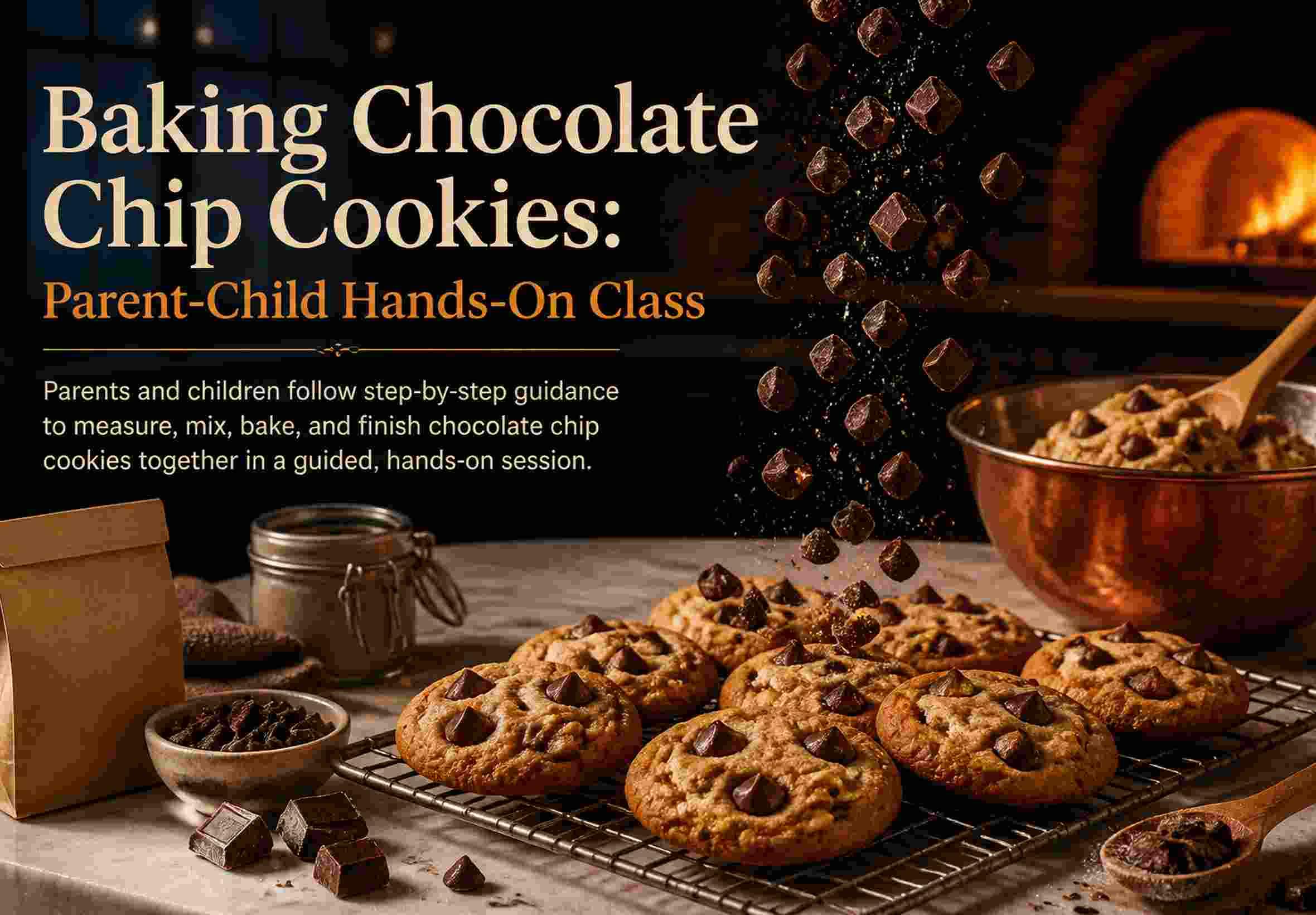 Baking Chocolate Chip Cookies: Parent-Child Hands-On Class