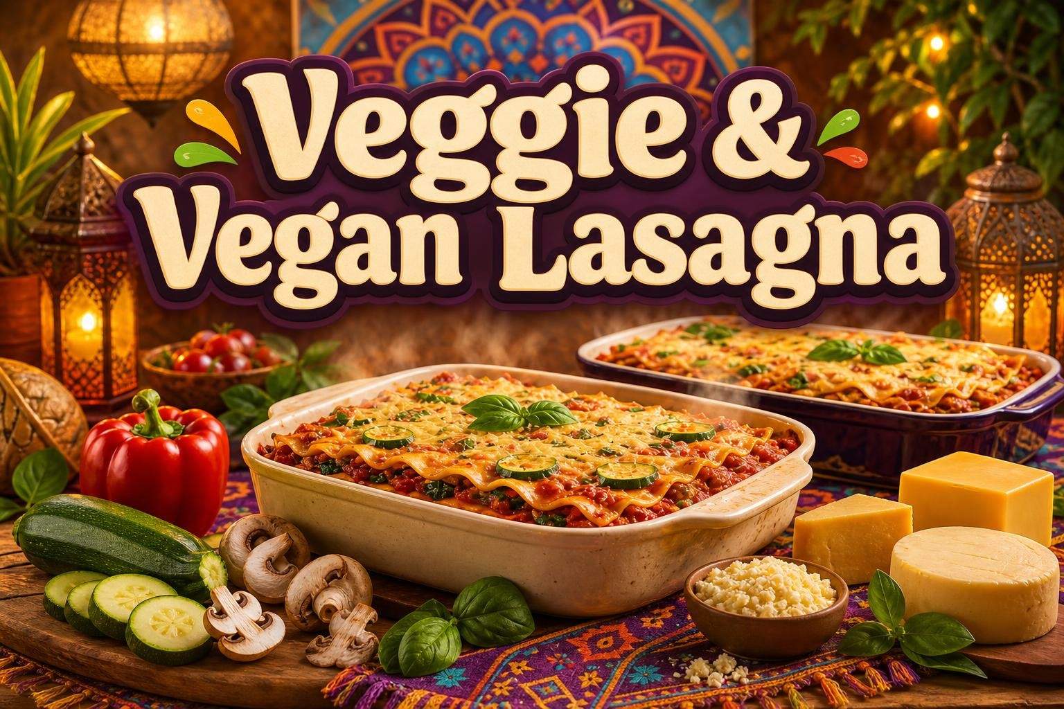 Veggie & Vegan Lasagna Cook-Along