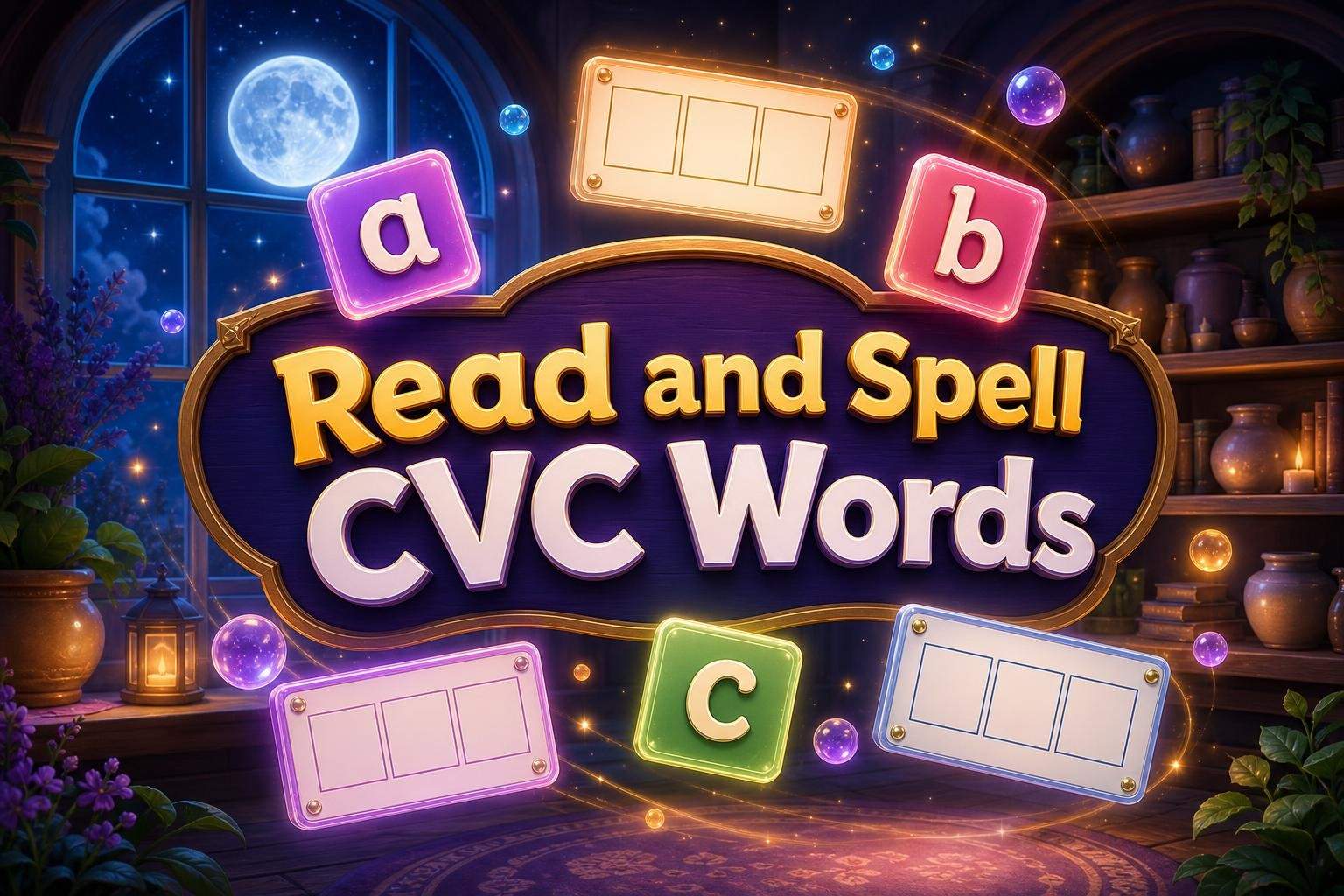 Targeted Reading: Read and Spell CVC Words