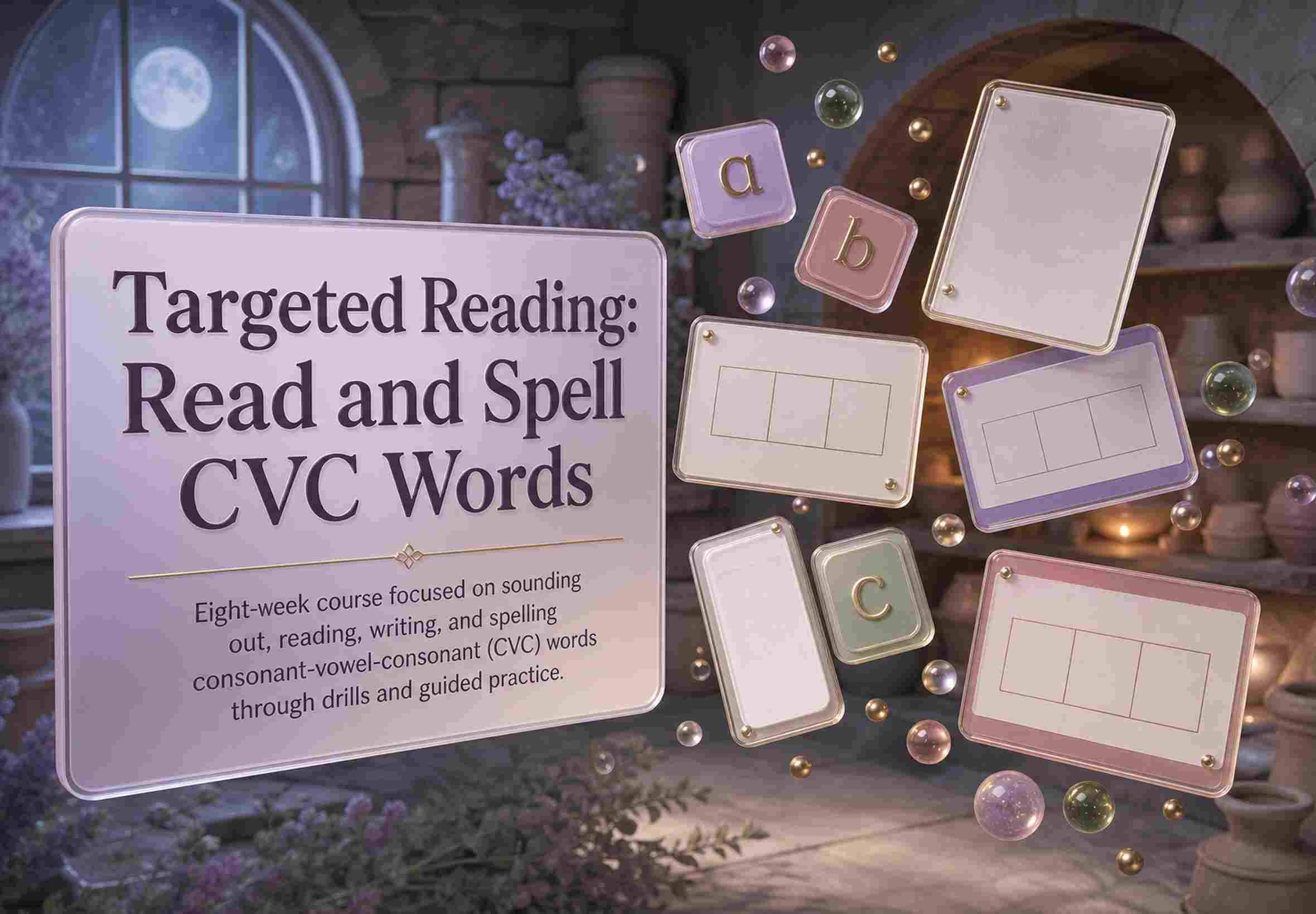 Targeted Reading: Read and Spell CVC Words