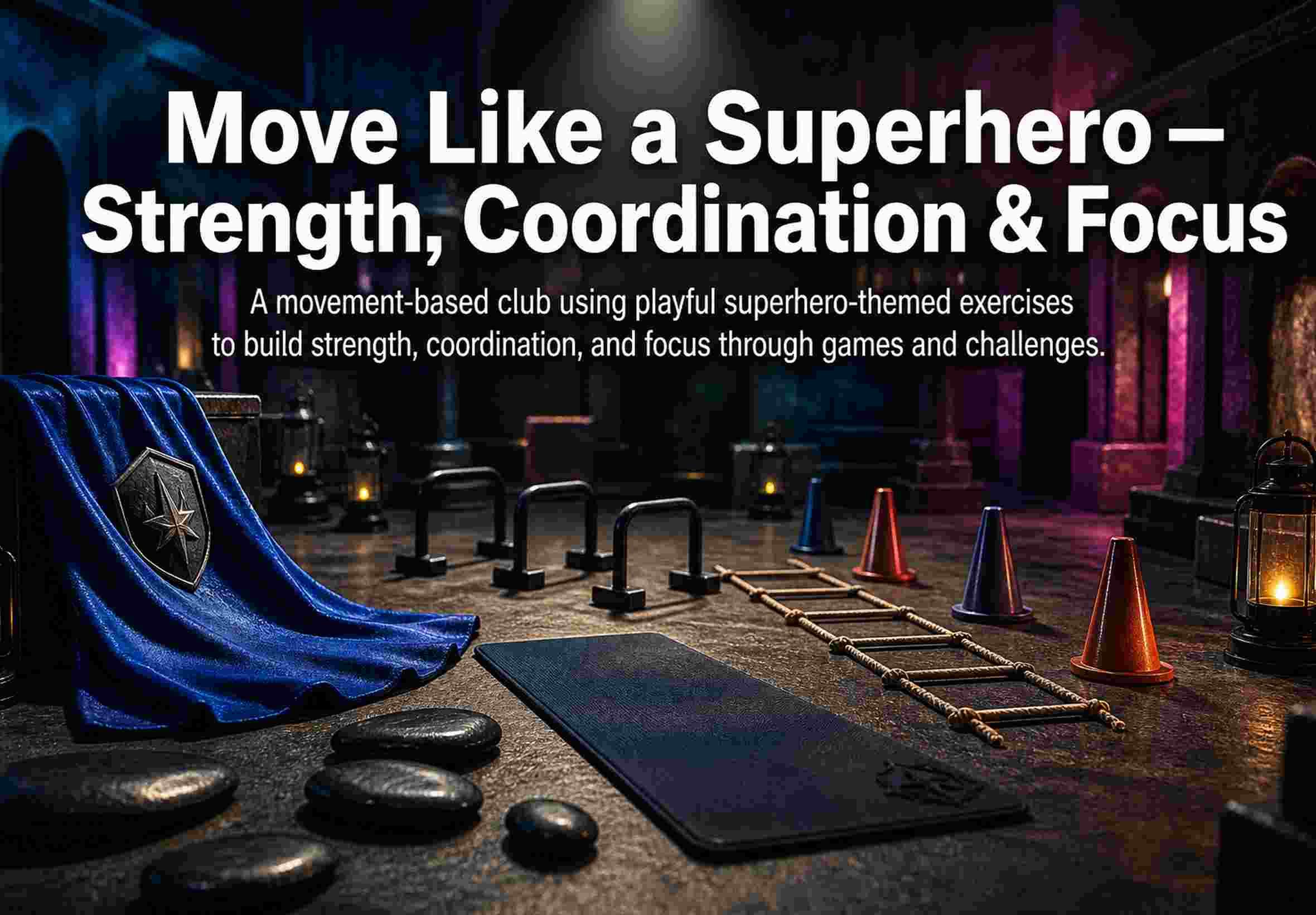 Move Like a Superhero — Strength, Coordination & Focus