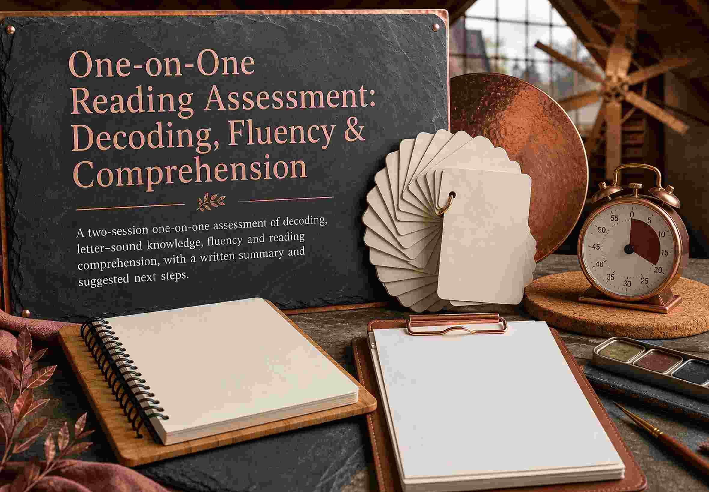 One-on-One Reading Assessment: Decoding, Fluency & Comprehension