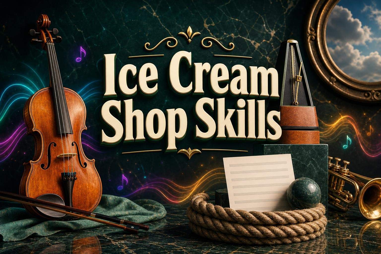 Ice Cream Shop Vocational Skills