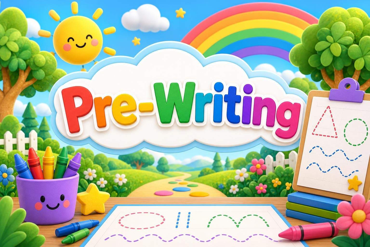 Pre-Writing Strokes and Early Letter Formation