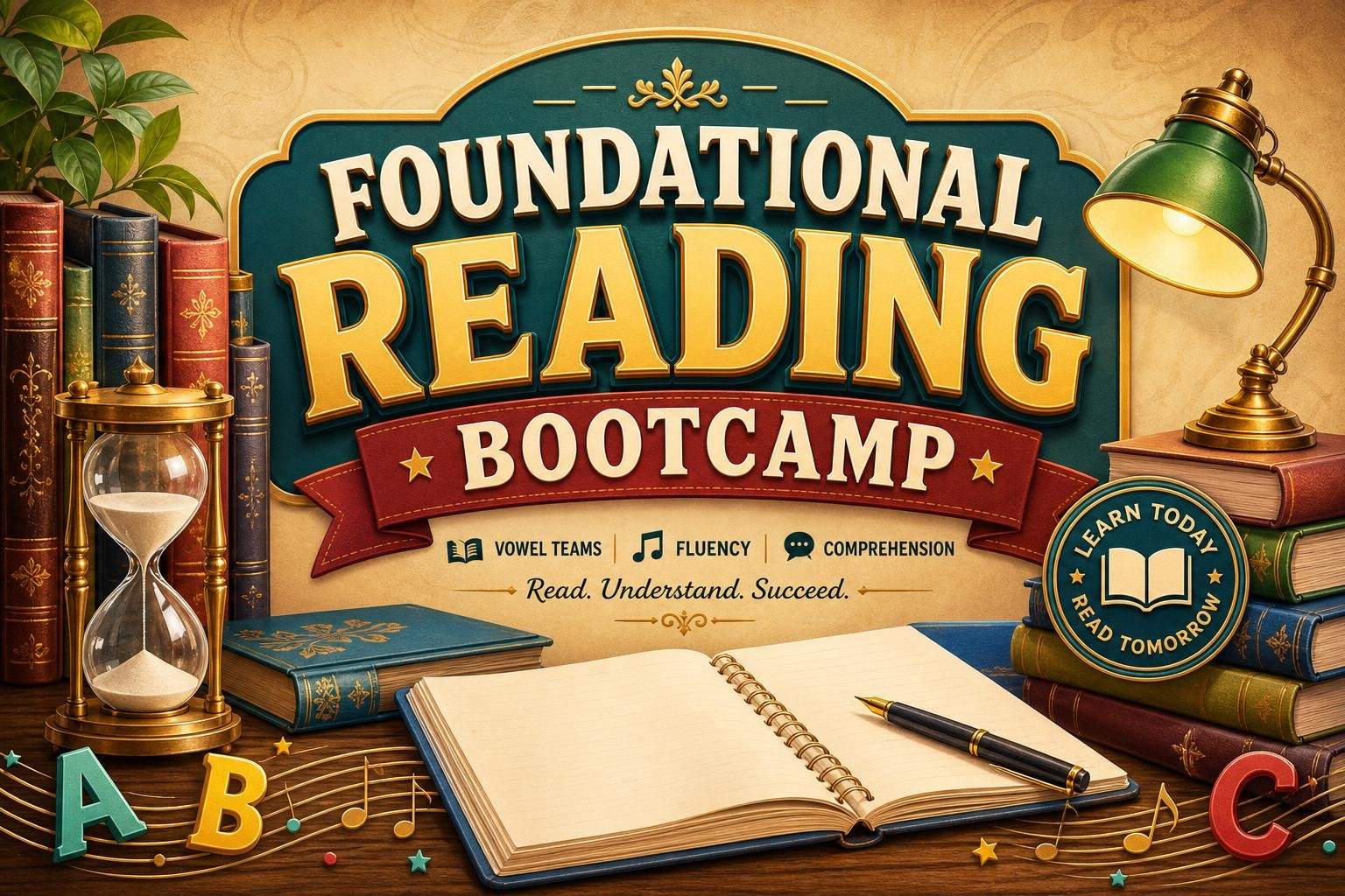 Foundational Reading Bootcamp: Vowel Teams, Fluency & Comprehension