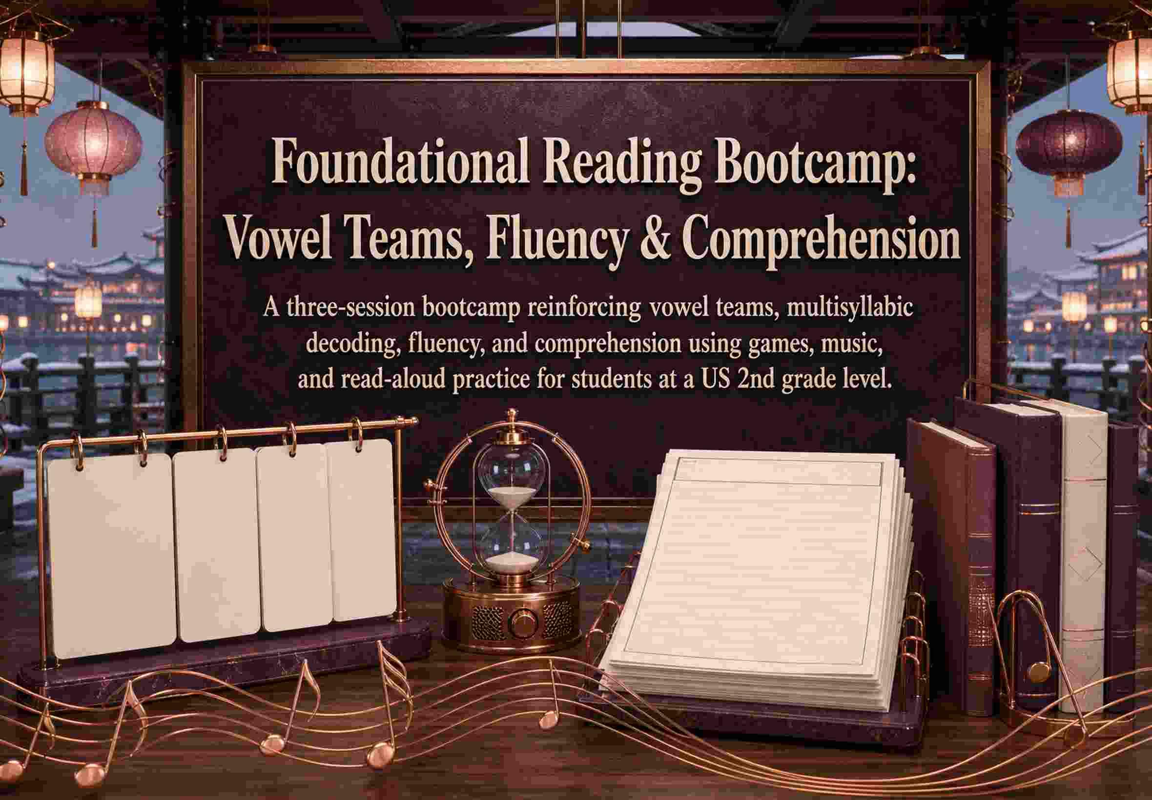 Foundational Reading Bootcamp: Vowel Teams, Fluency & Comprehension