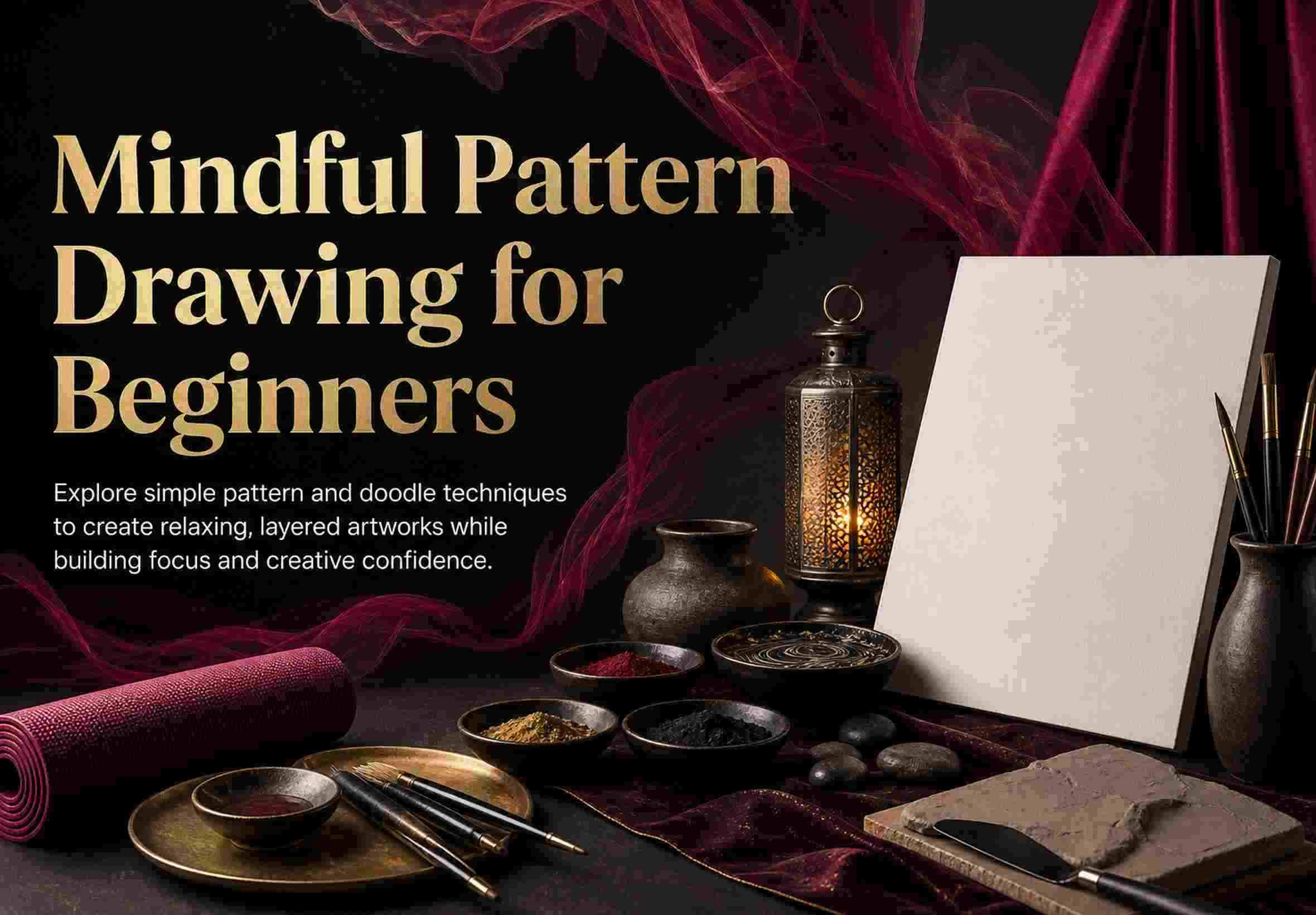 Mindful Pattern Drawing for Beginners