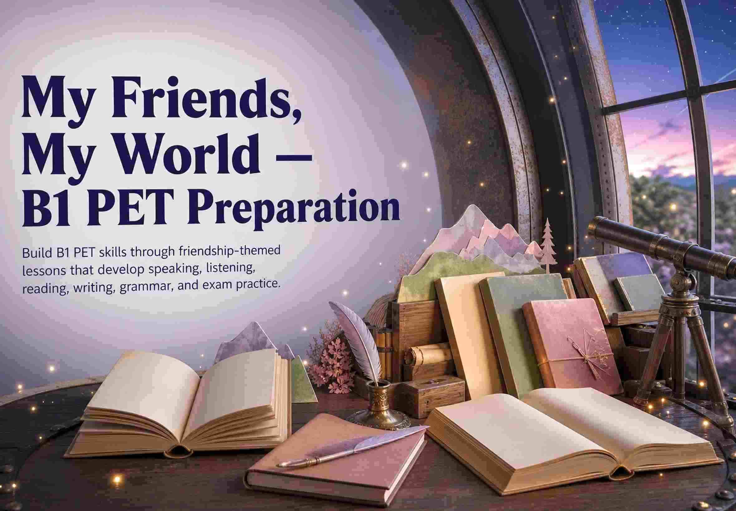 My Friends, My World — B1 PET Preparation