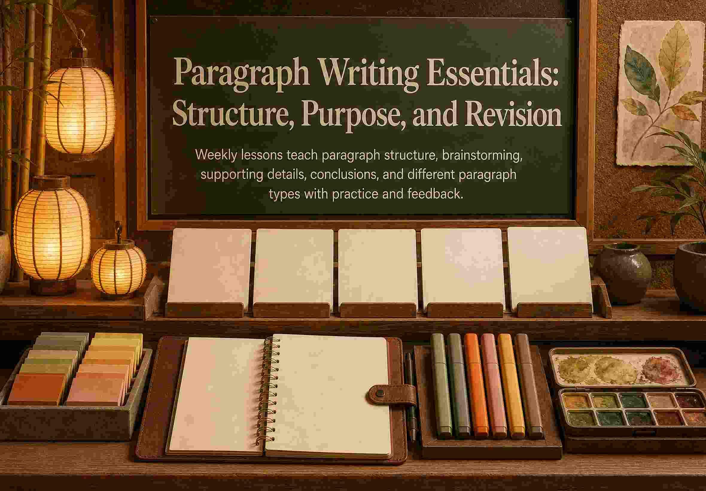 Paragraph Writing Essentials: Structure, Purpose, and Revision