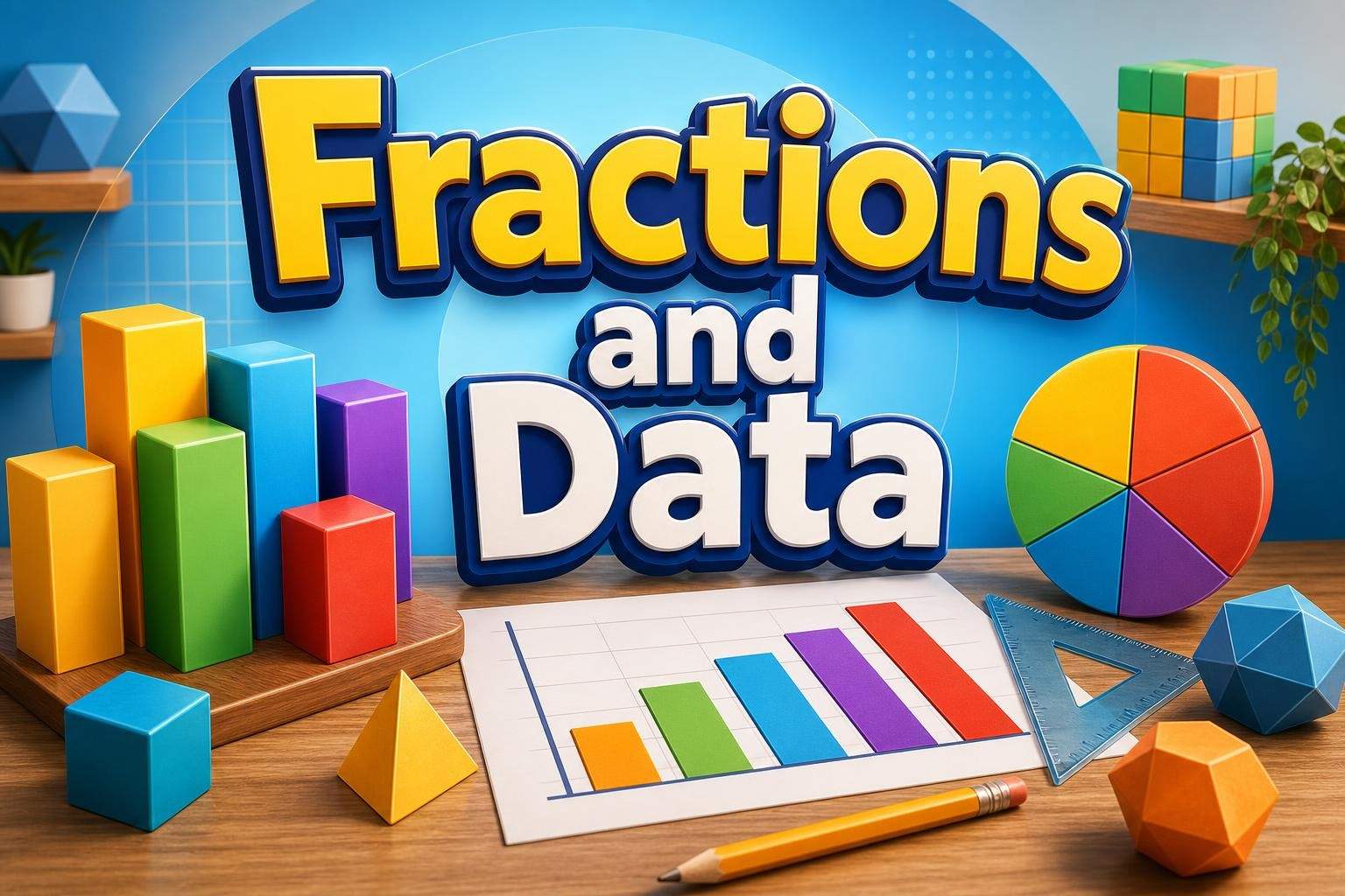 Fractions and Data: Graphs, Models, and Real‑World Problems