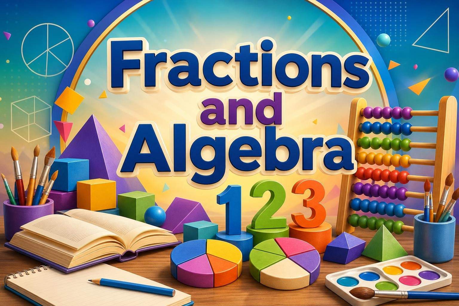 Fractions with Visual Models and Introductory Algebra