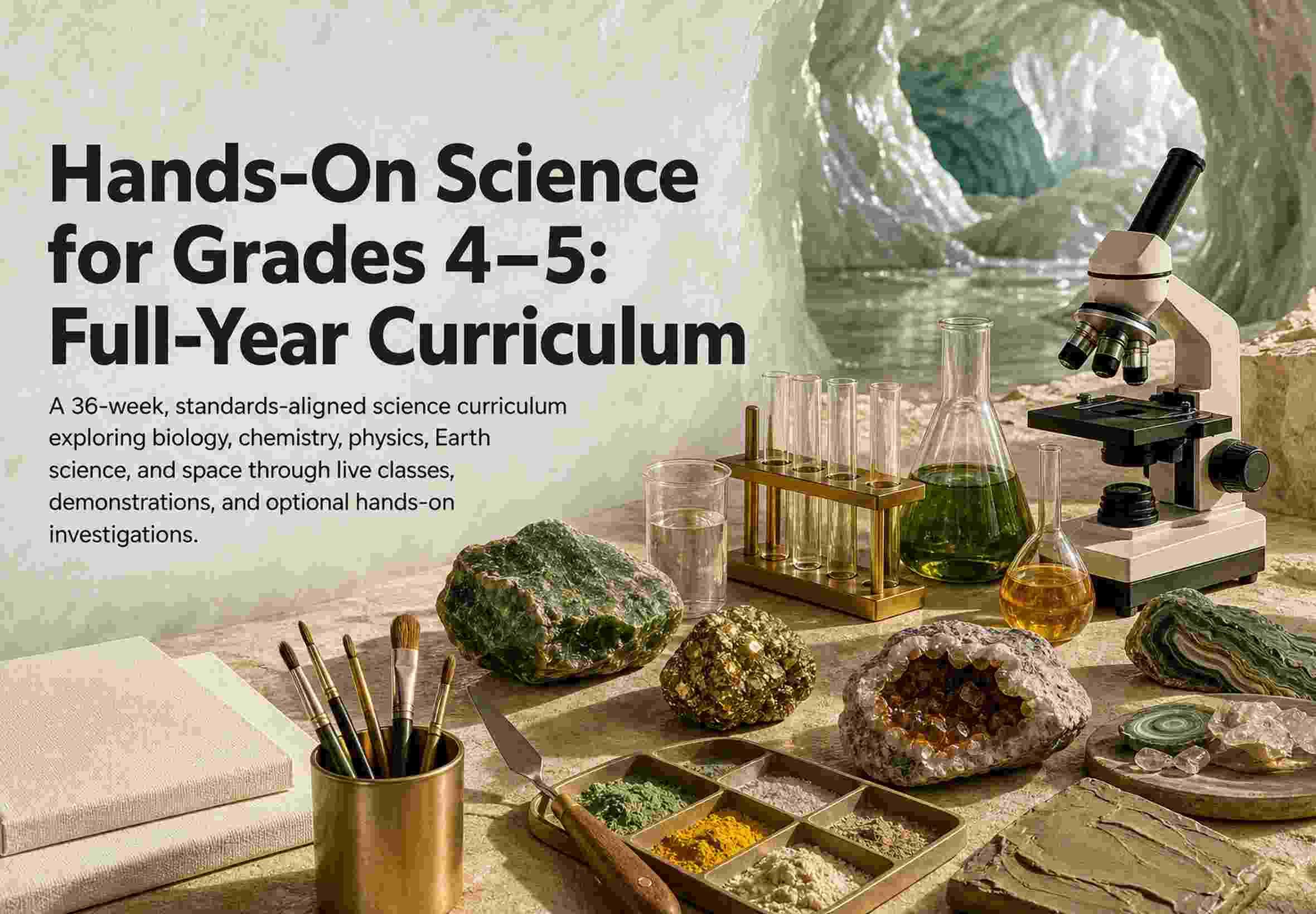 Hands-On Science for Grades 4–5: Full-Year Curriculum