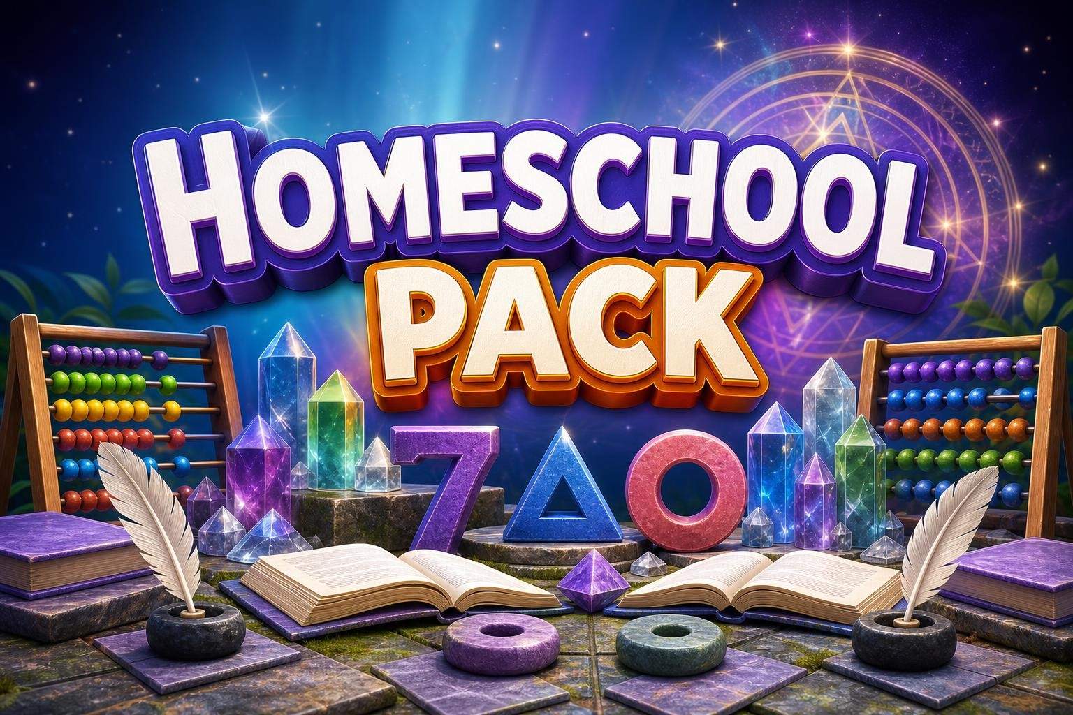Grade 7 Term 3 Homeschool Pack — Live Sessions & Workbook