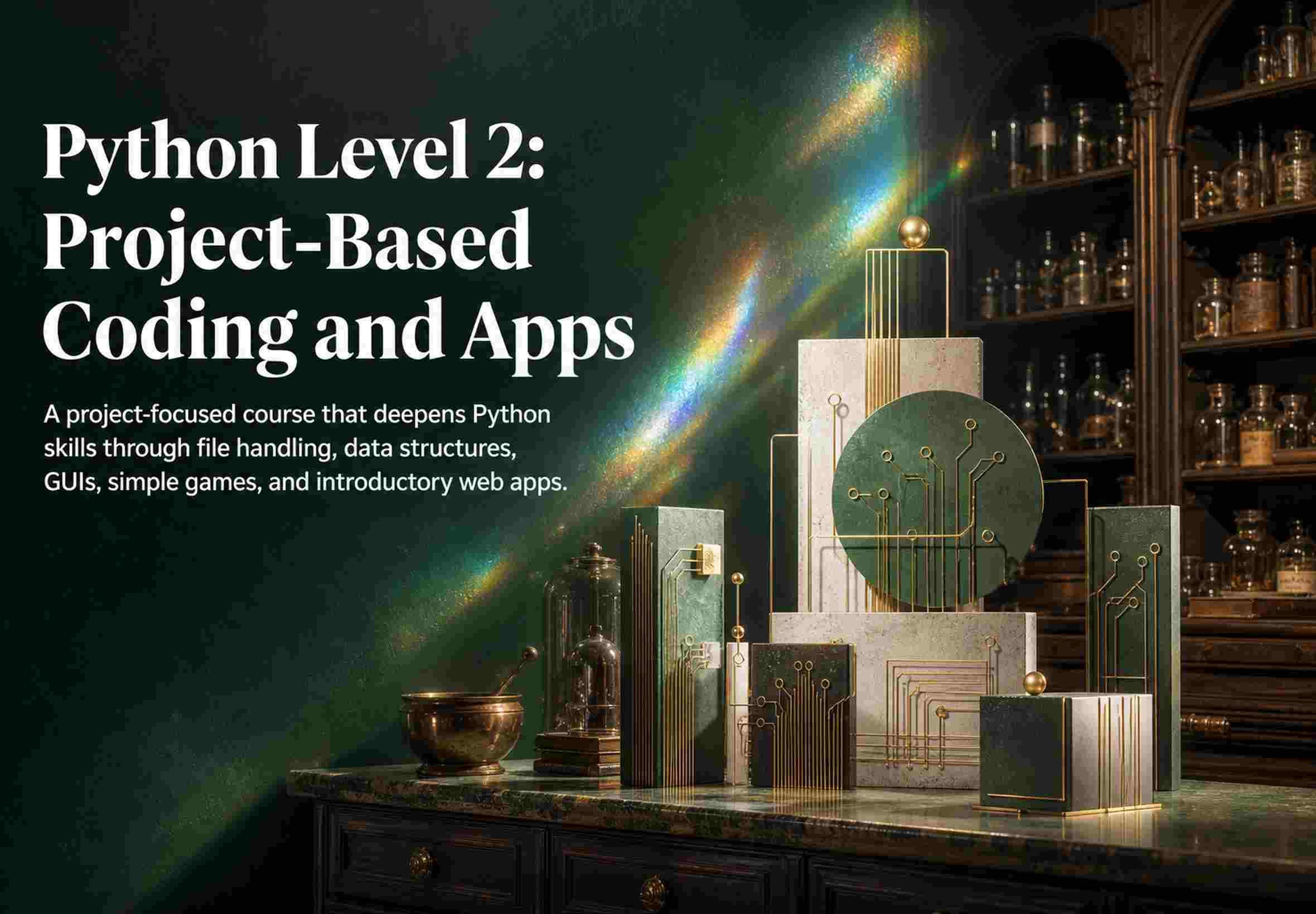 Python Level 2: Project-Based Coding and Apps