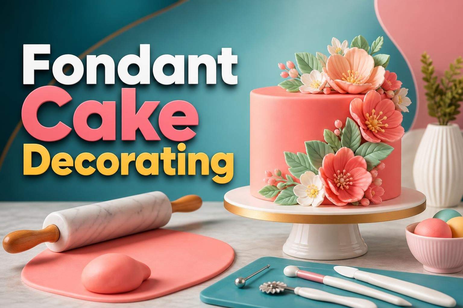 Fondant Cake Decorating Basics