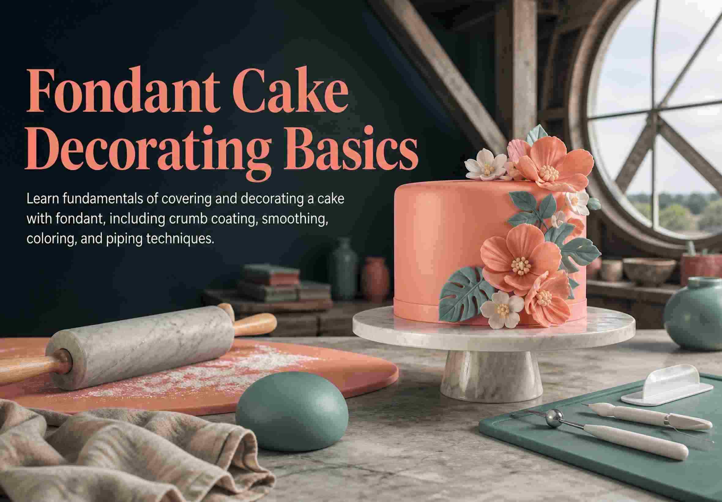 Fondant Cake Decorating Basics