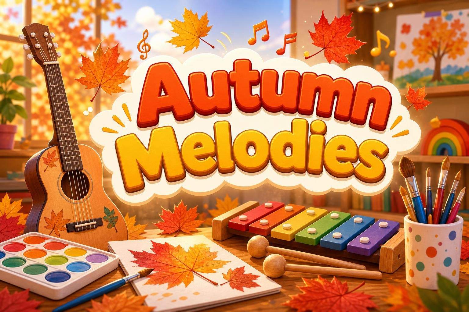 Autumn Leaves: Create Melodies and Art