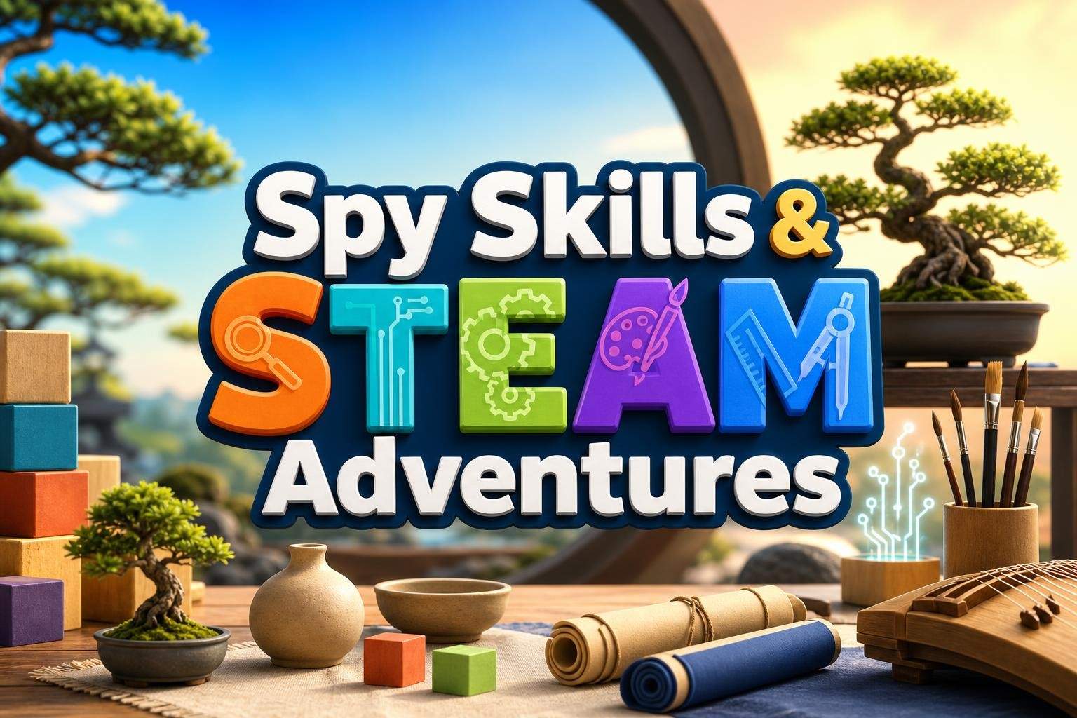 Spy Skills & STEAM Adventures: Codes, Observation & Gadgets