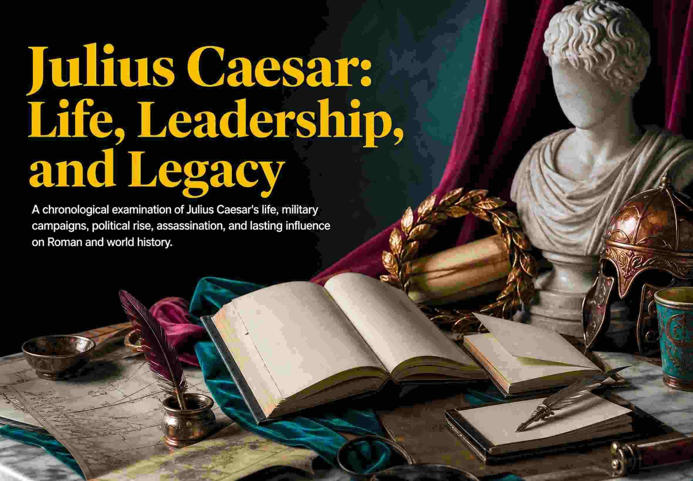 Julius Caesar: Life, Leadership, and Legacy