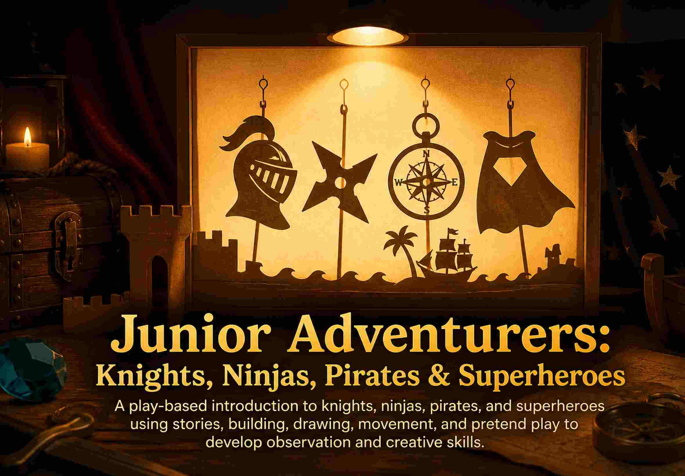 Junior Adventurers: Knights, Ninjas, Pirates & Superheroes
