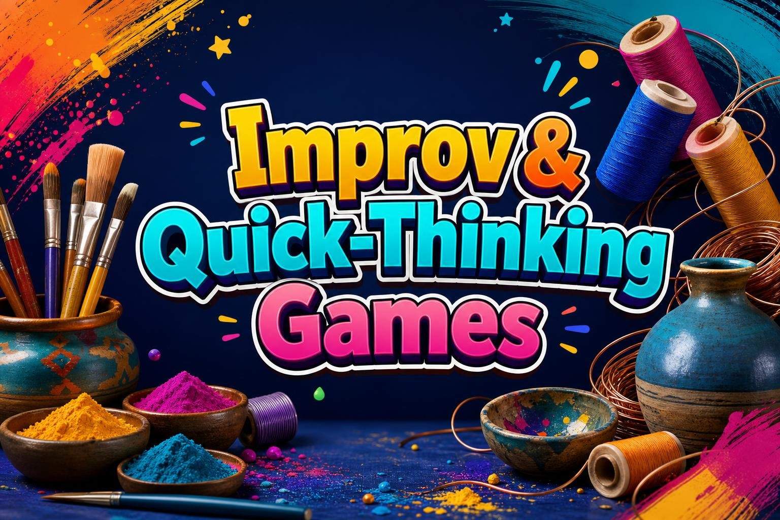 Improv & Quick-Thinking Games: Confidence and Problem-Solving