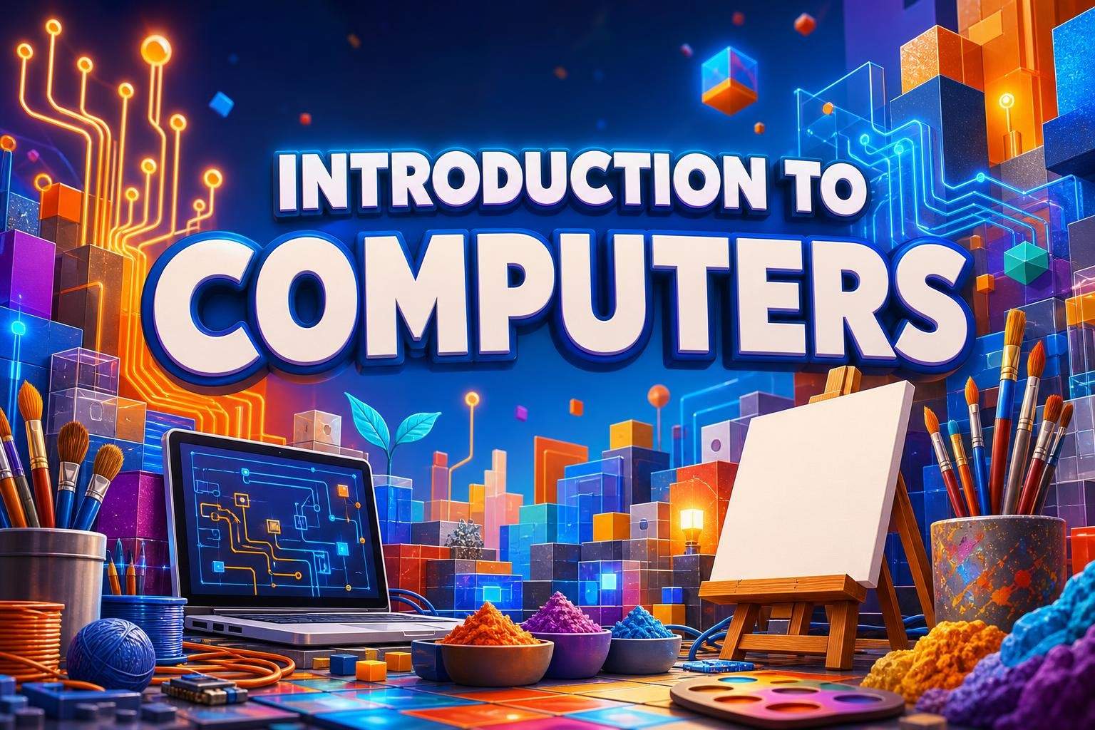 Introduction to Computers: Hardware, Software, Internet & Security