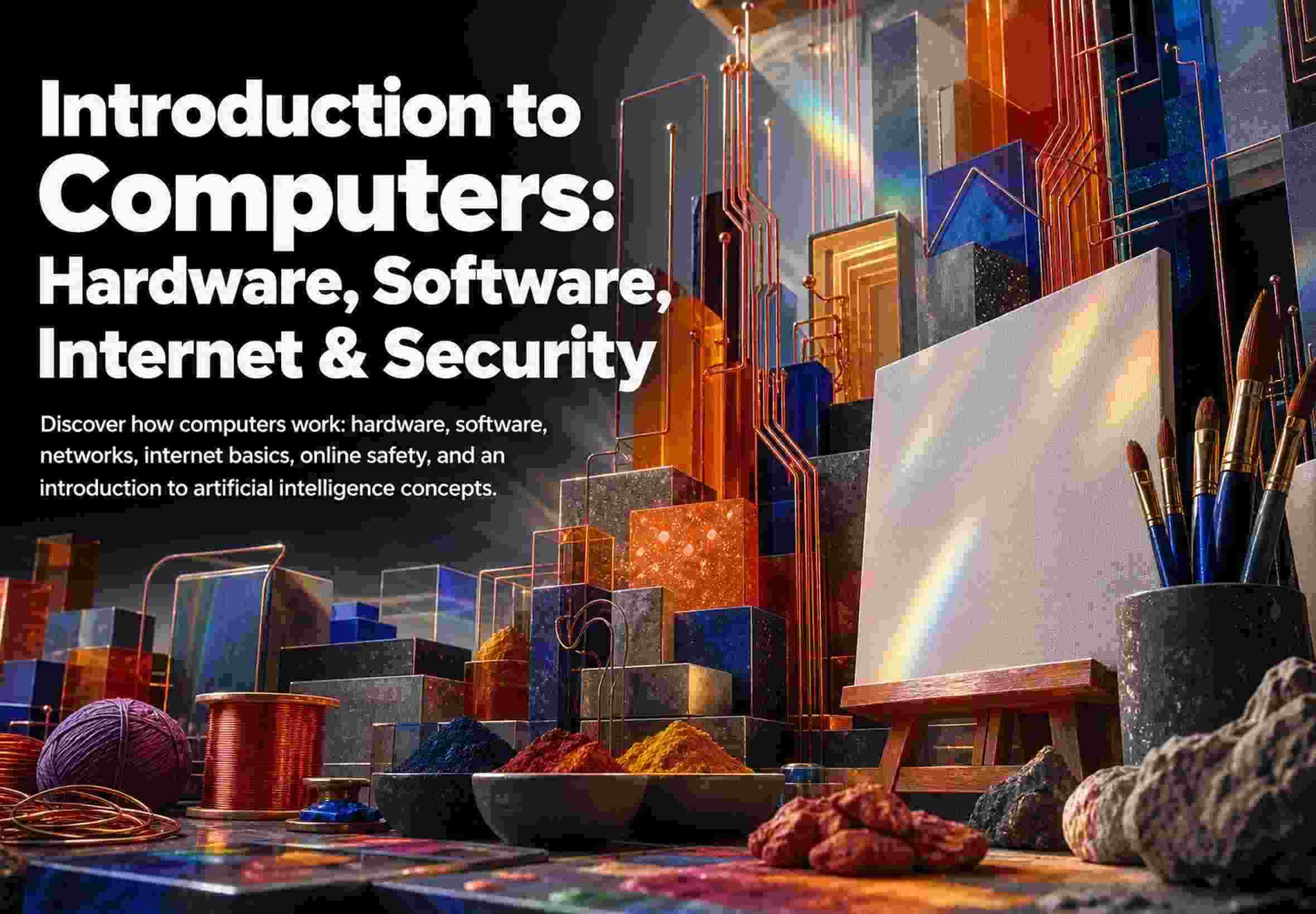 Introduction to Computers: Hardware, Software, Internet & Security