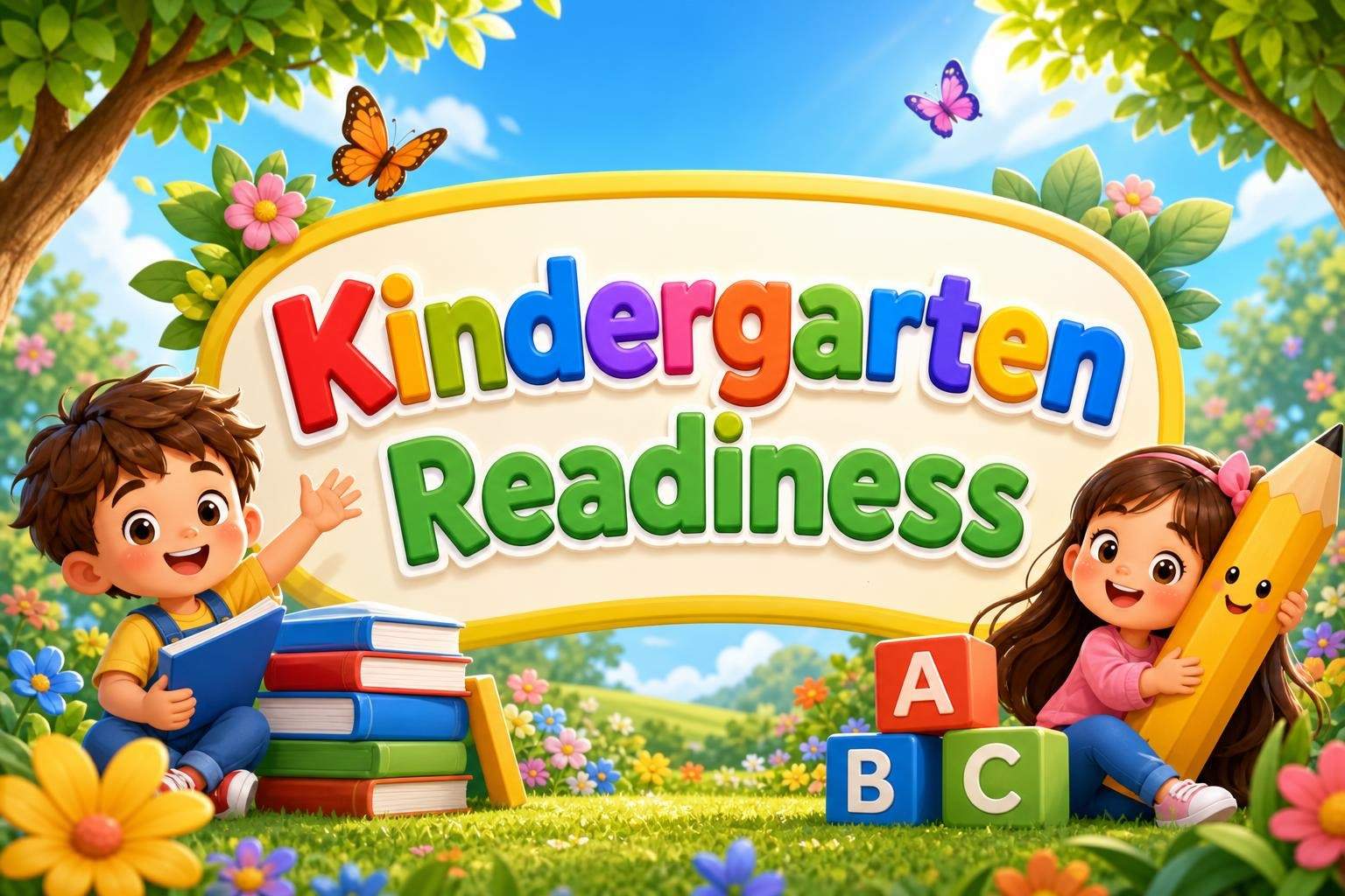 Kindergarten Readiness: Early Literacy, Math & Classroom Skills
