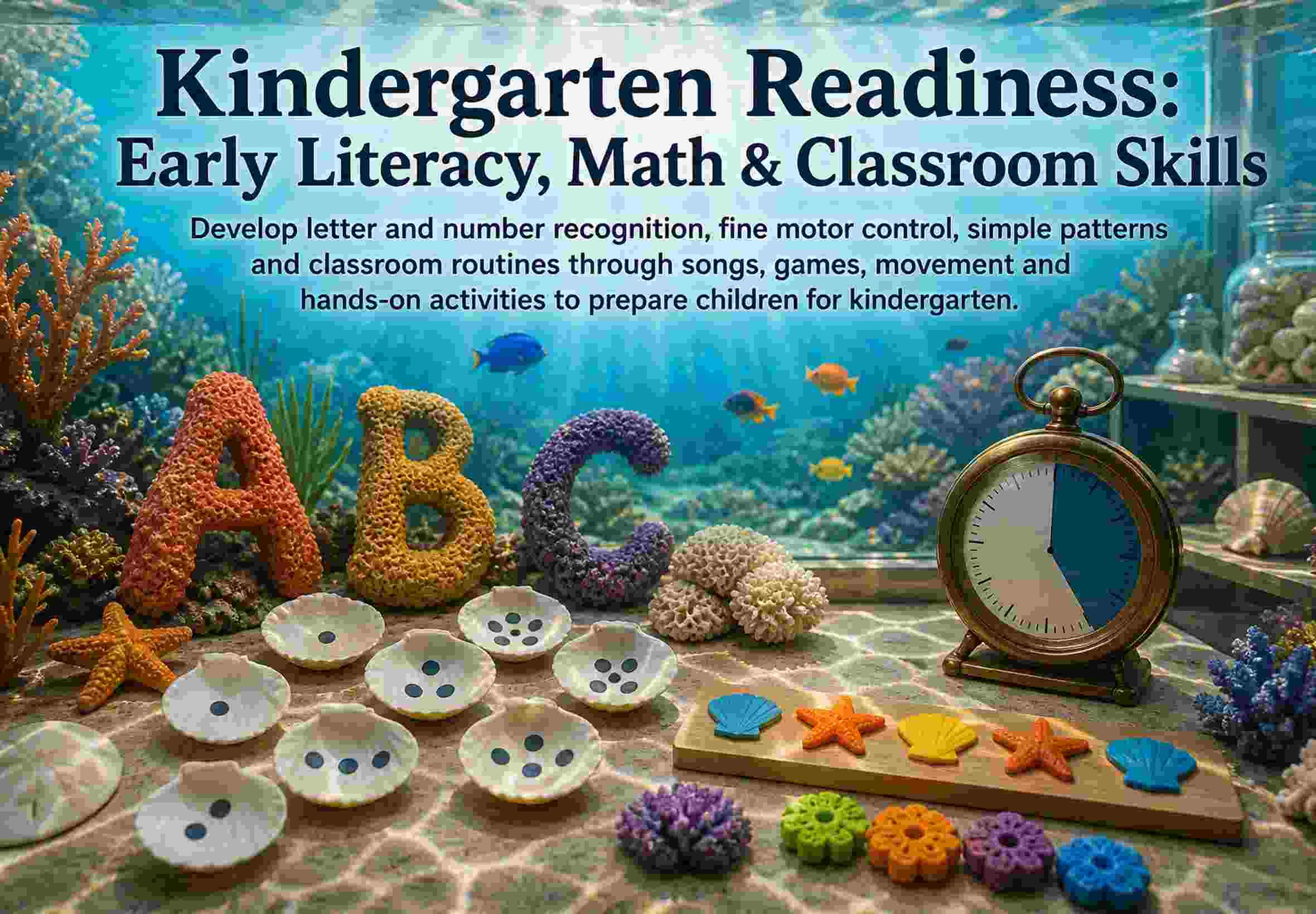 Kindergarten Readiness: Early Literacy, Math & Classroom Skills