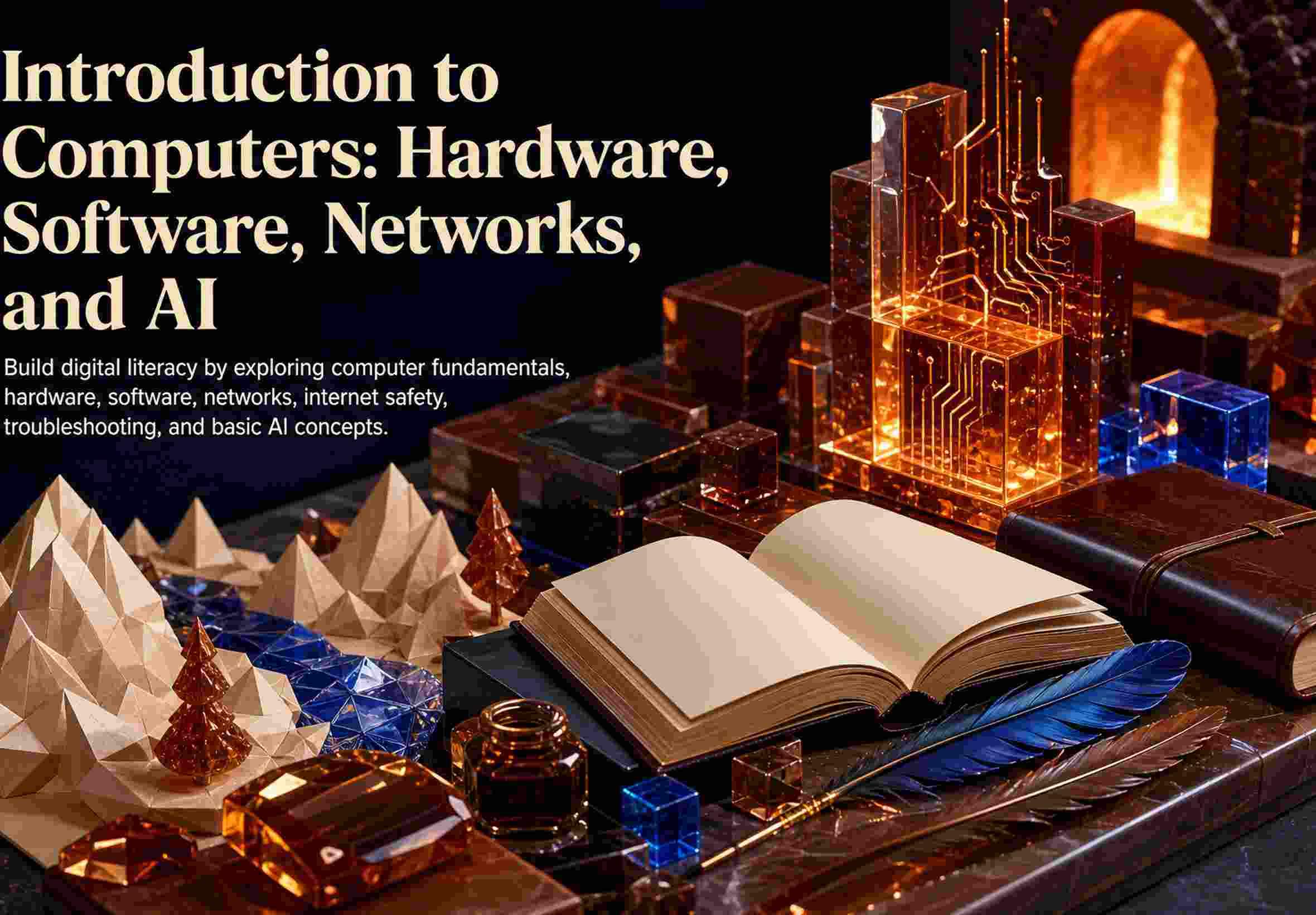 Introduction to Computers: Hardware, Software, Networks, and AI