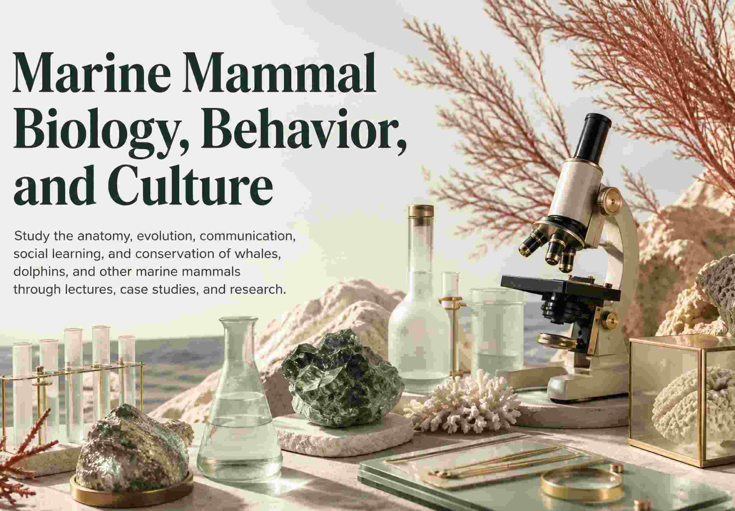 Marine Mammal Biology, Behavior, and Culture
