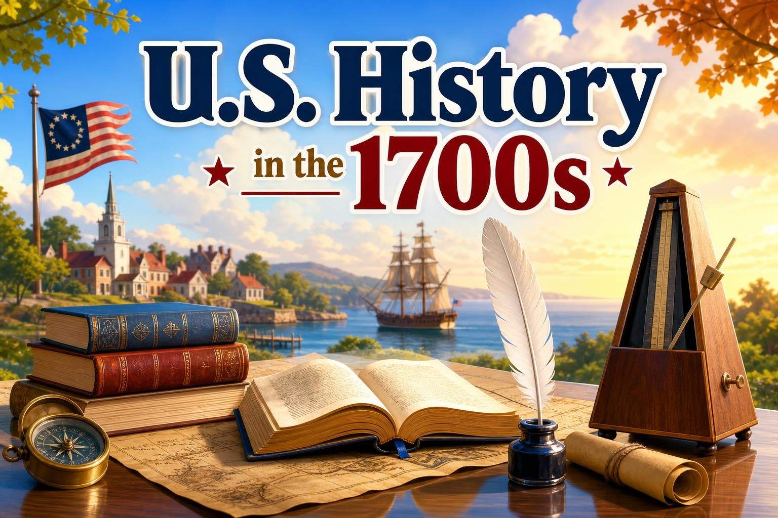 U.S. History in the 1700s: Colonial America to the Constitution