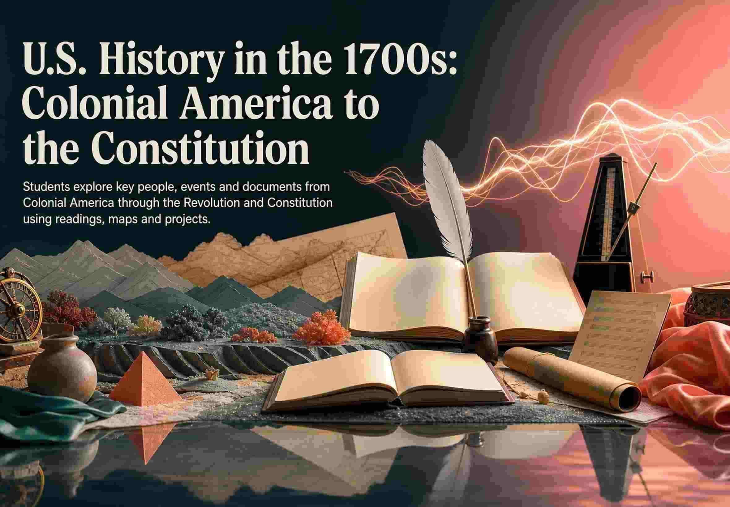U.S. History in the 1700s: Colonial America to the Constitution