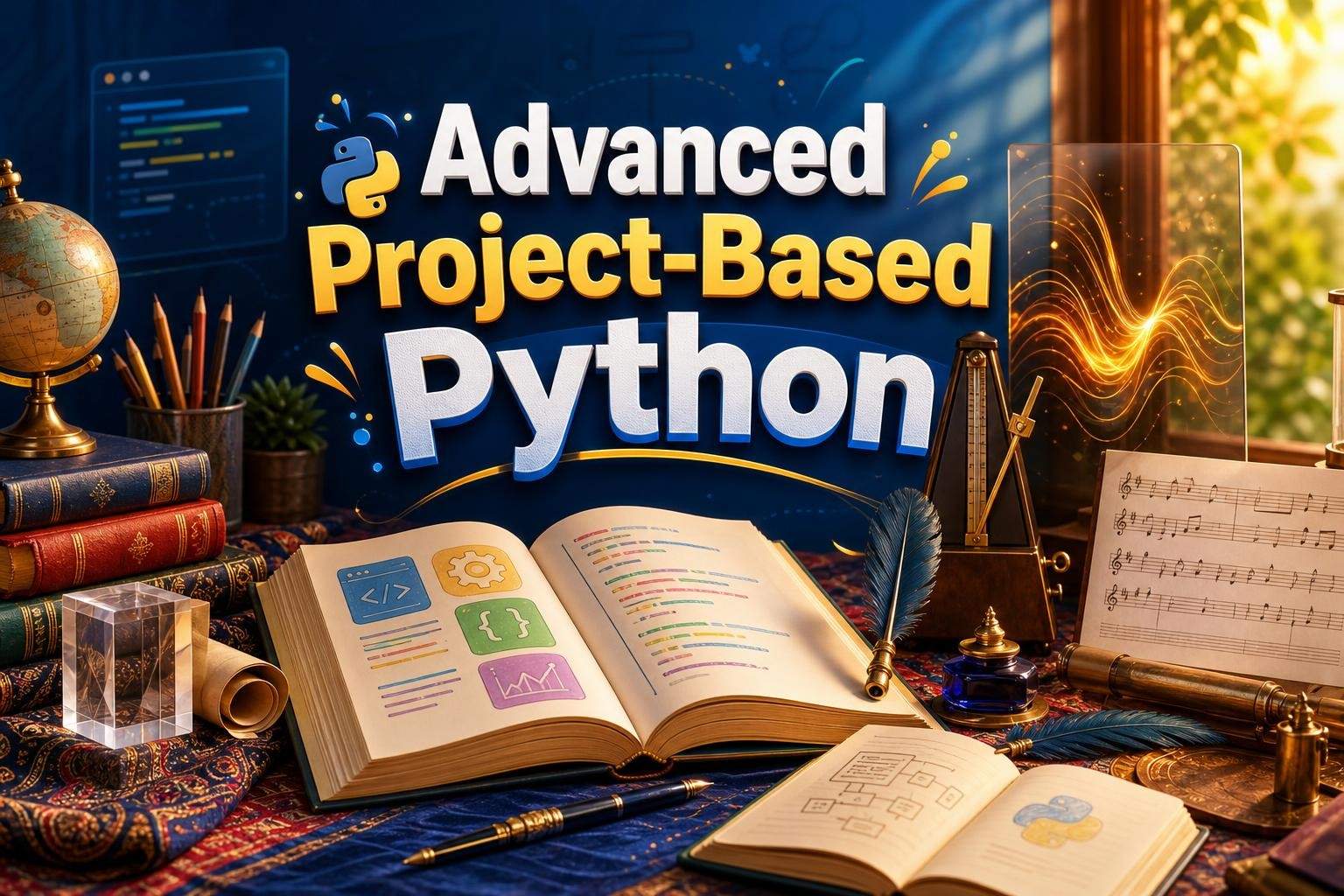 Advanced Project-Based Python (APIs, GUI, Networking)