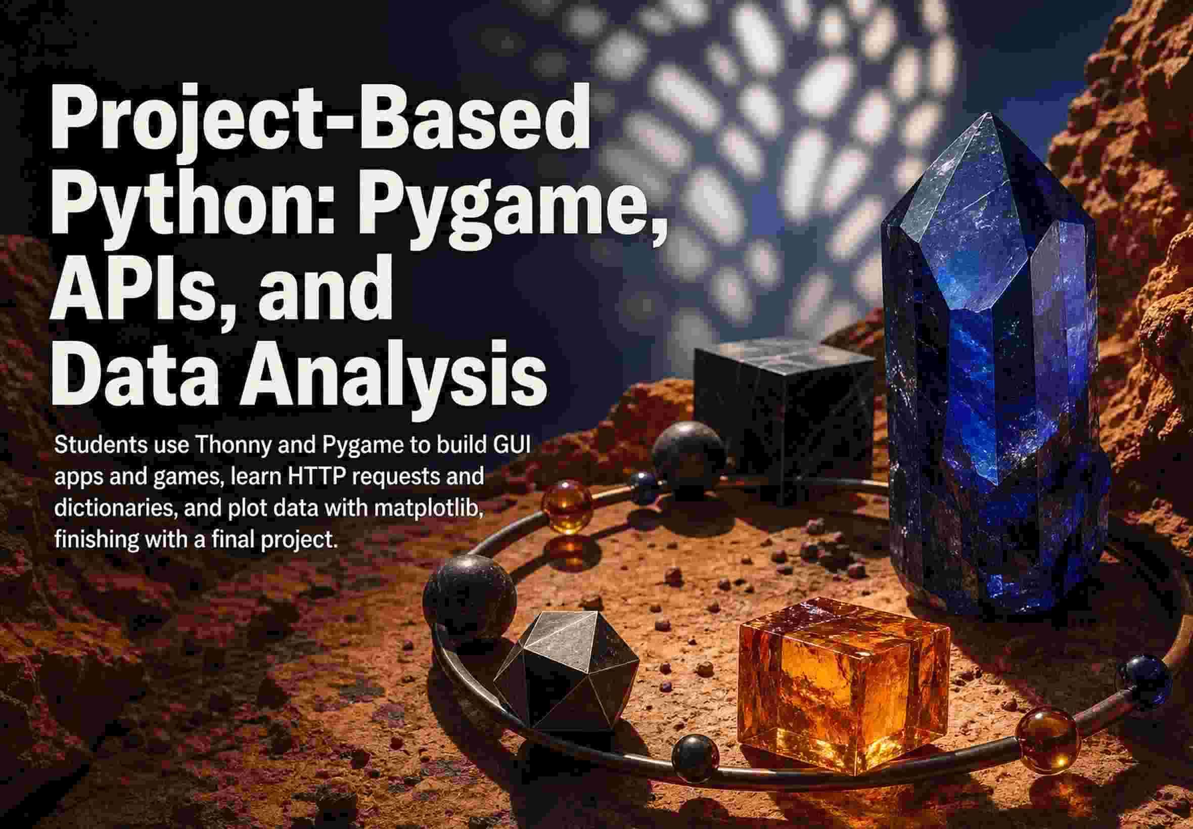 Project-Based Python: Pygame, APIs, and Data Analysis
