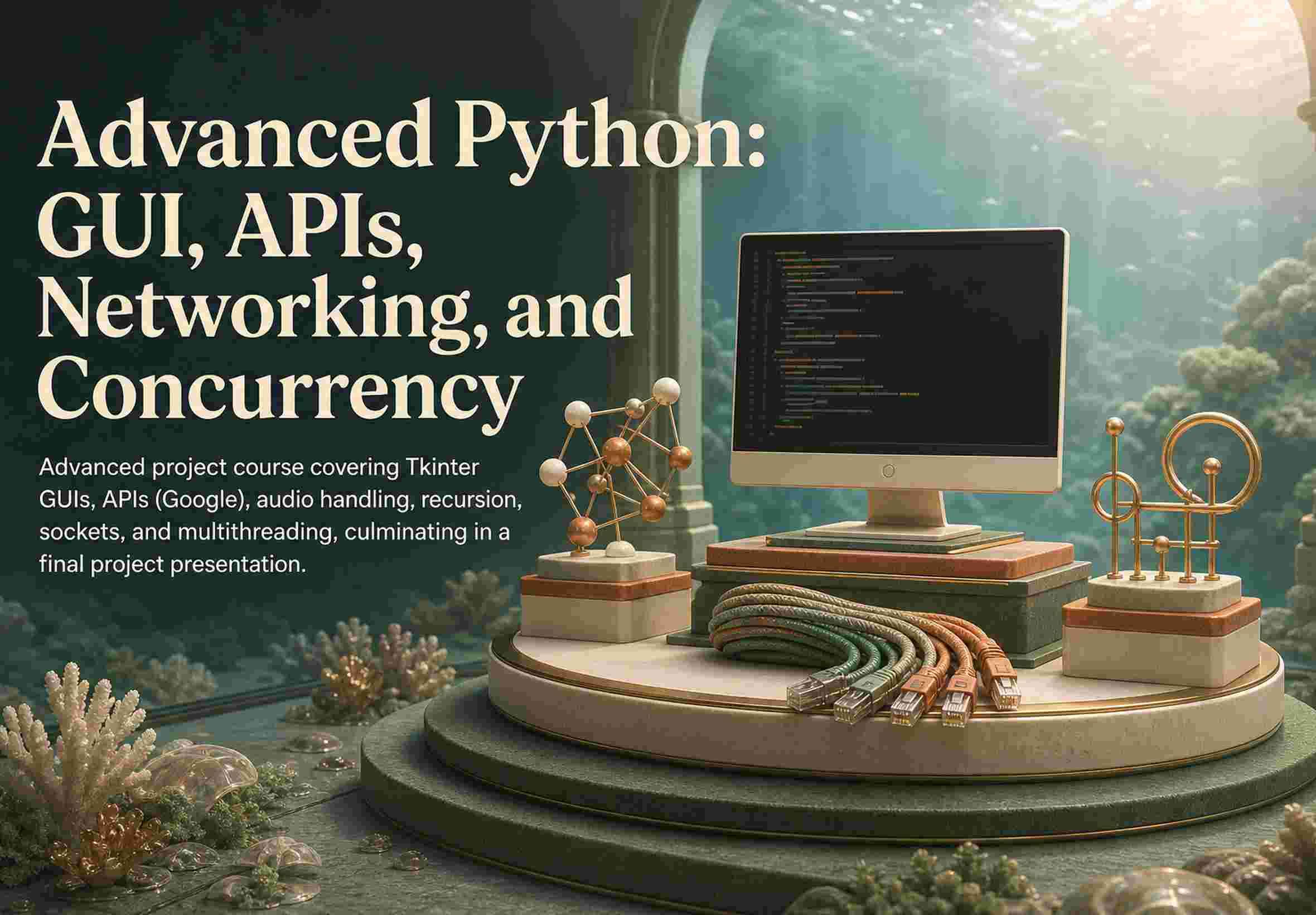 Advanced Python: GUI, APIs, Networking, and Concurrency