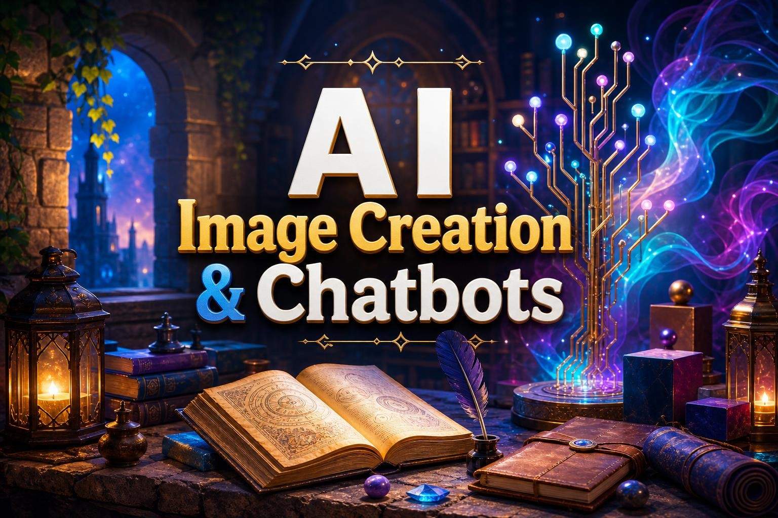 AI for Kids: Image Creation, Storywriting & No-Code Chatbots