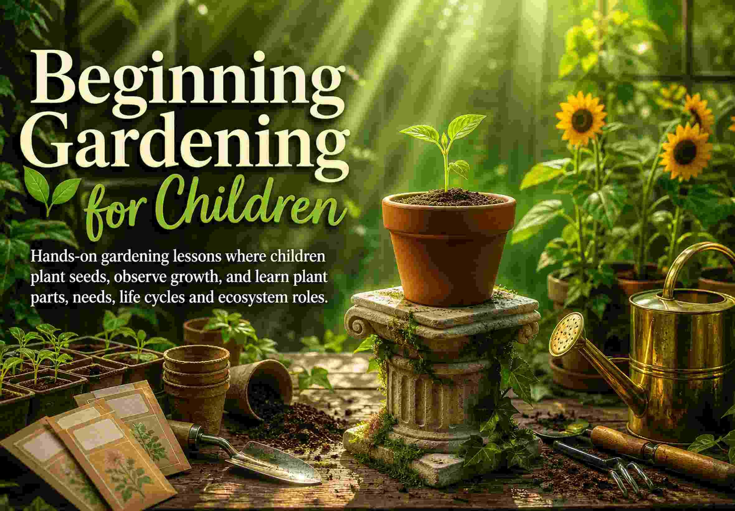 Beginning Gardening for Children