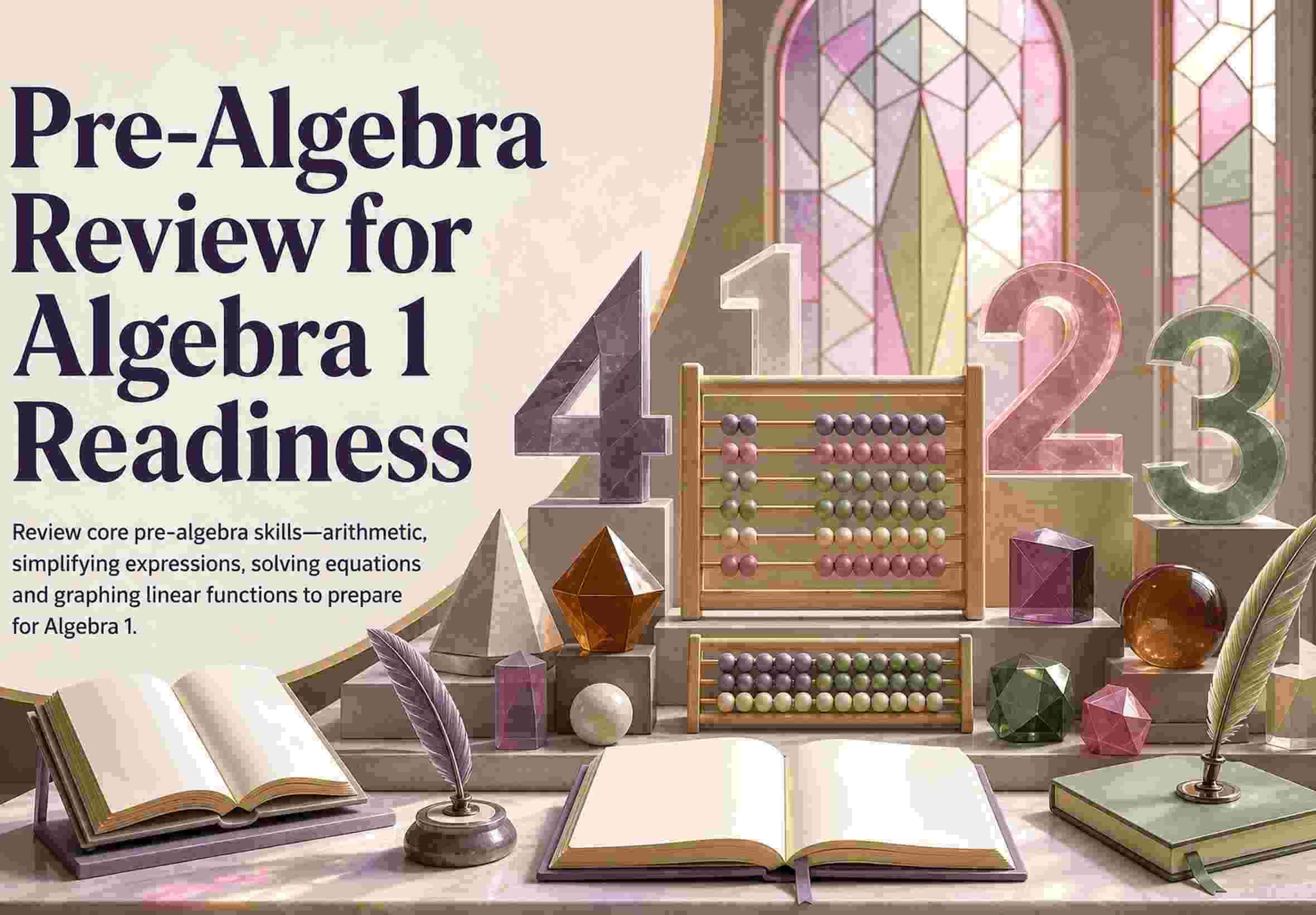 Pre-Algebra Review for Algebra 1 Readiness