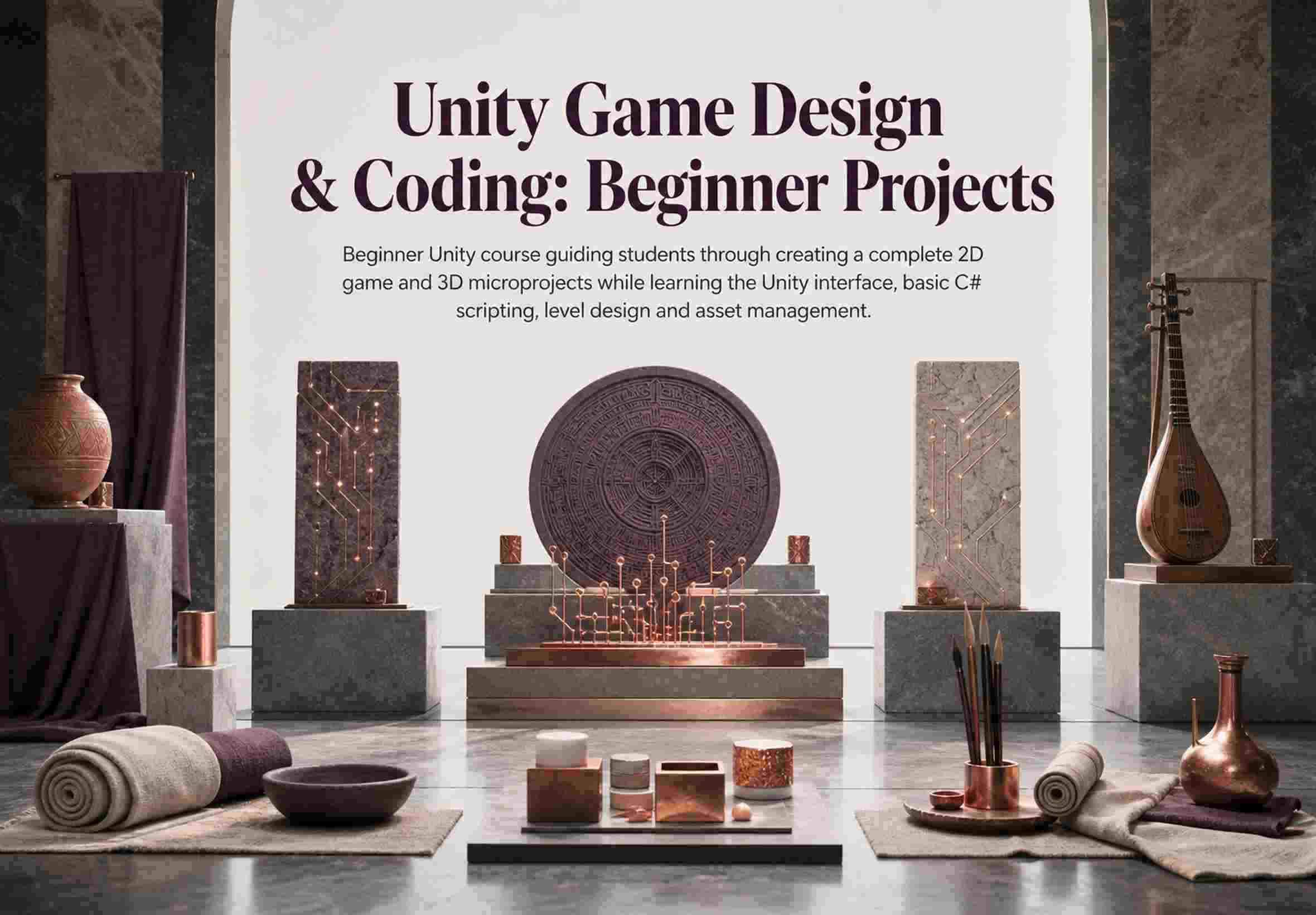 Unity Game Design & Coding: Beginner Projects